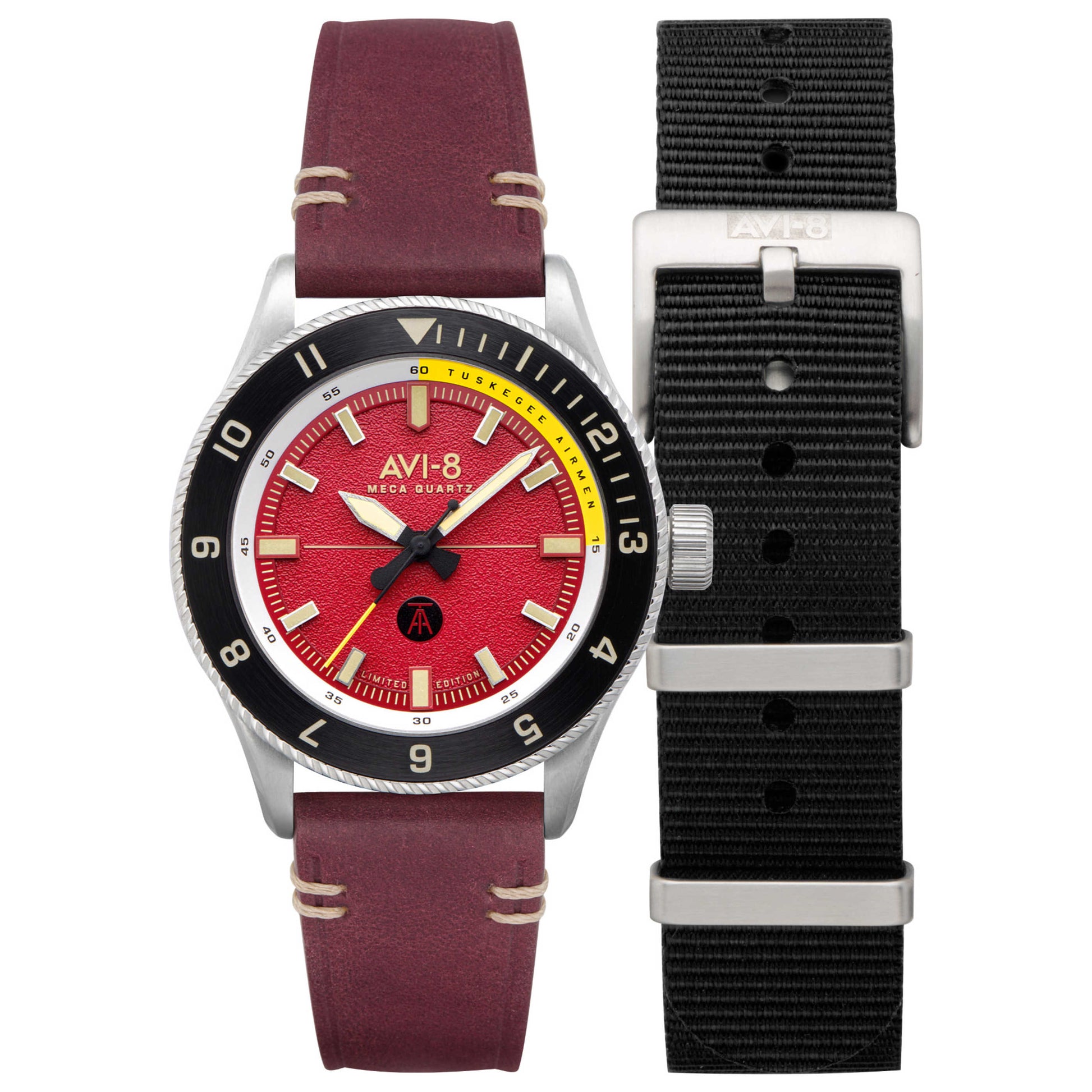 AVI-8 Tuskegee Airmen Men's Quartz Watch AV-4103-04 - Image #5