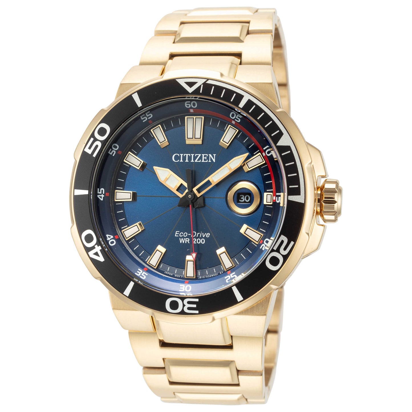 Front view of Citizen Endeavor Men's Solar Powered Quartz Eco-Drive Watch AW1423-57L