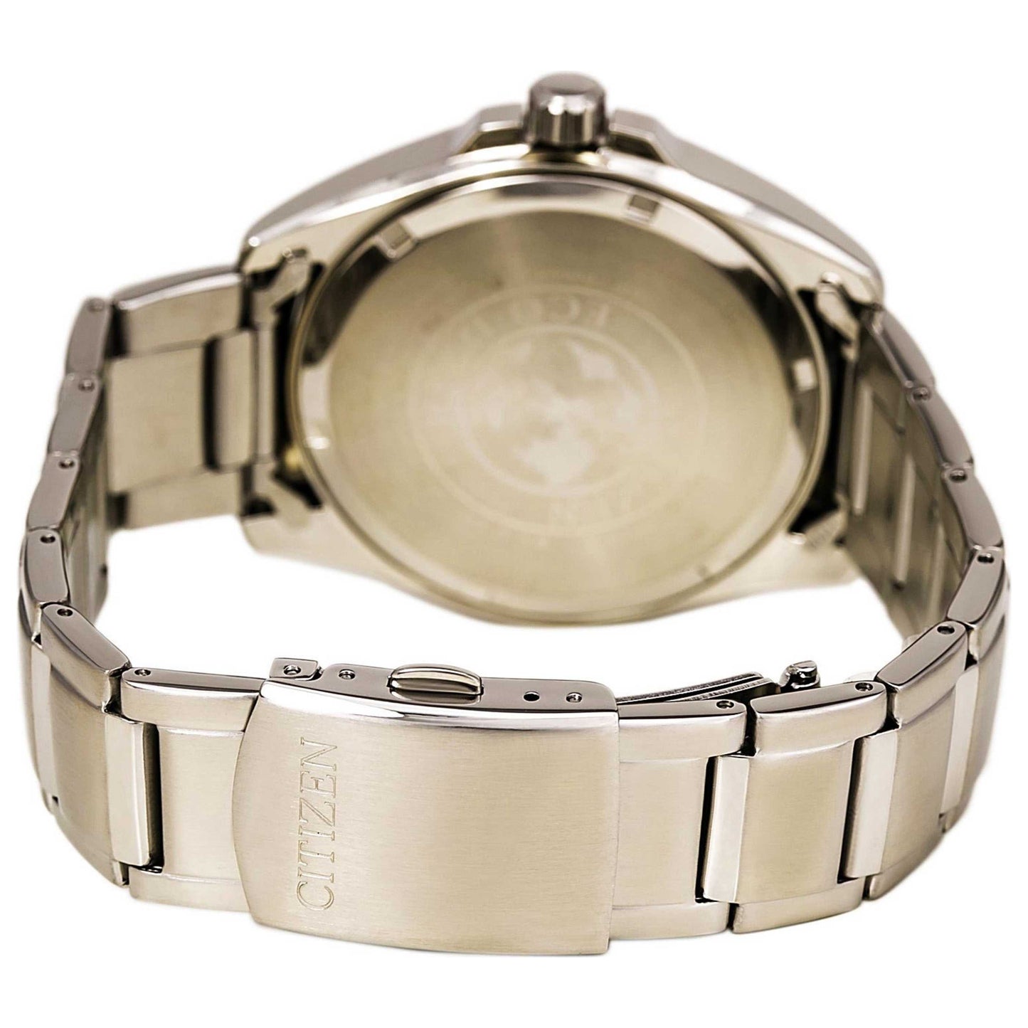 Left view of Citizen Sport Men's Solar Powered Quartz Eco-Drive Watch AW1430-86A