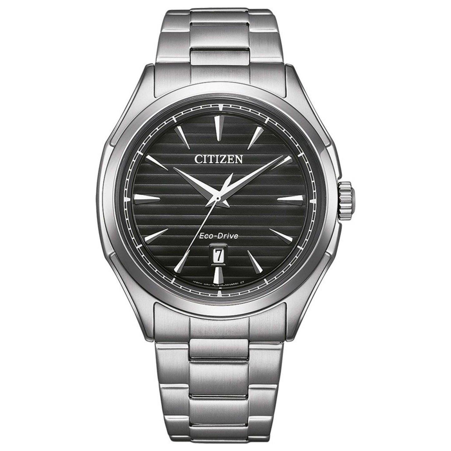 Front view of Citizen Classic Men's Solar Powered Quartz Eco-Drive Watch AW1750-85E