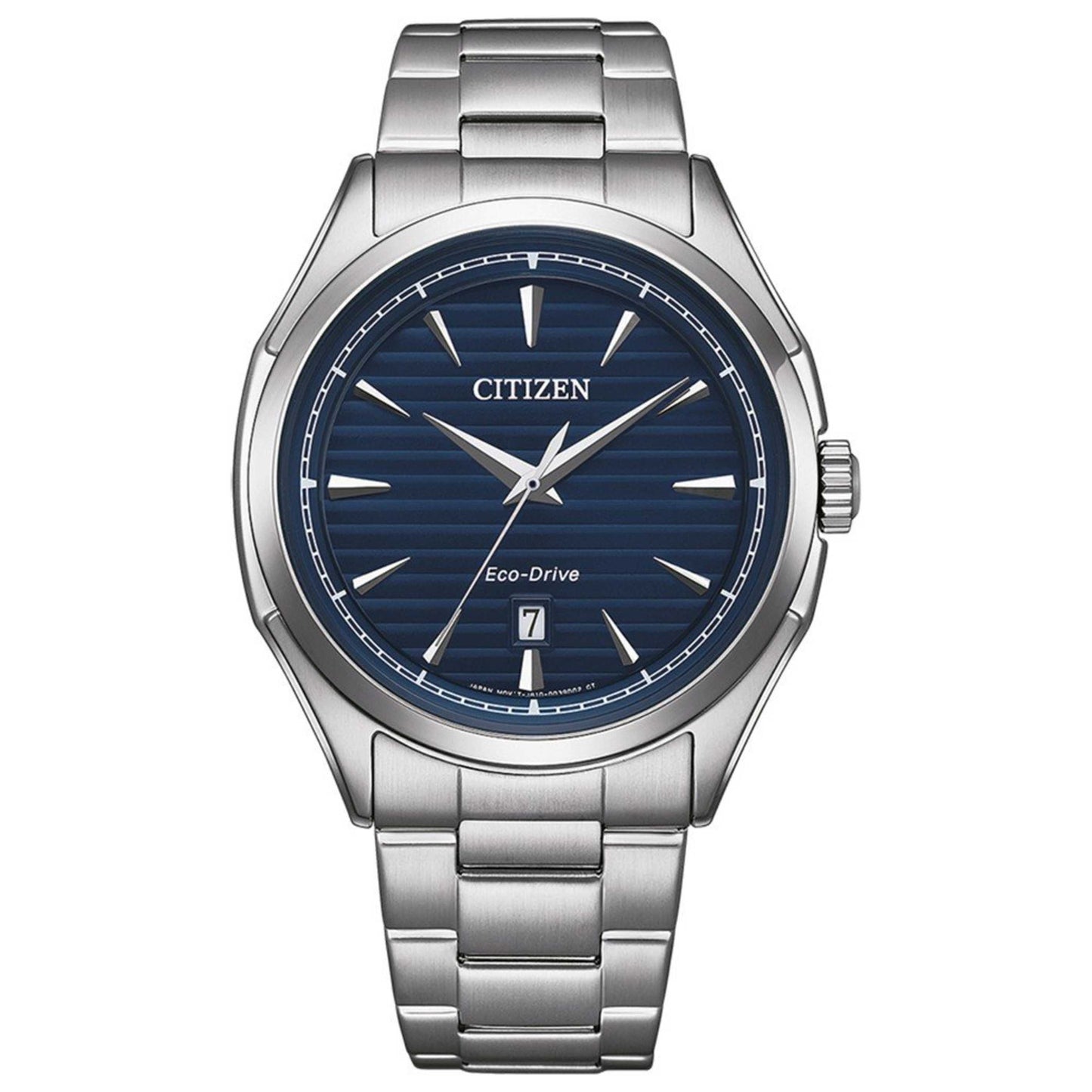 Front view of Citizen Core Men's Solar Powered Quartz Eco-Drive Watch AW1750-85L