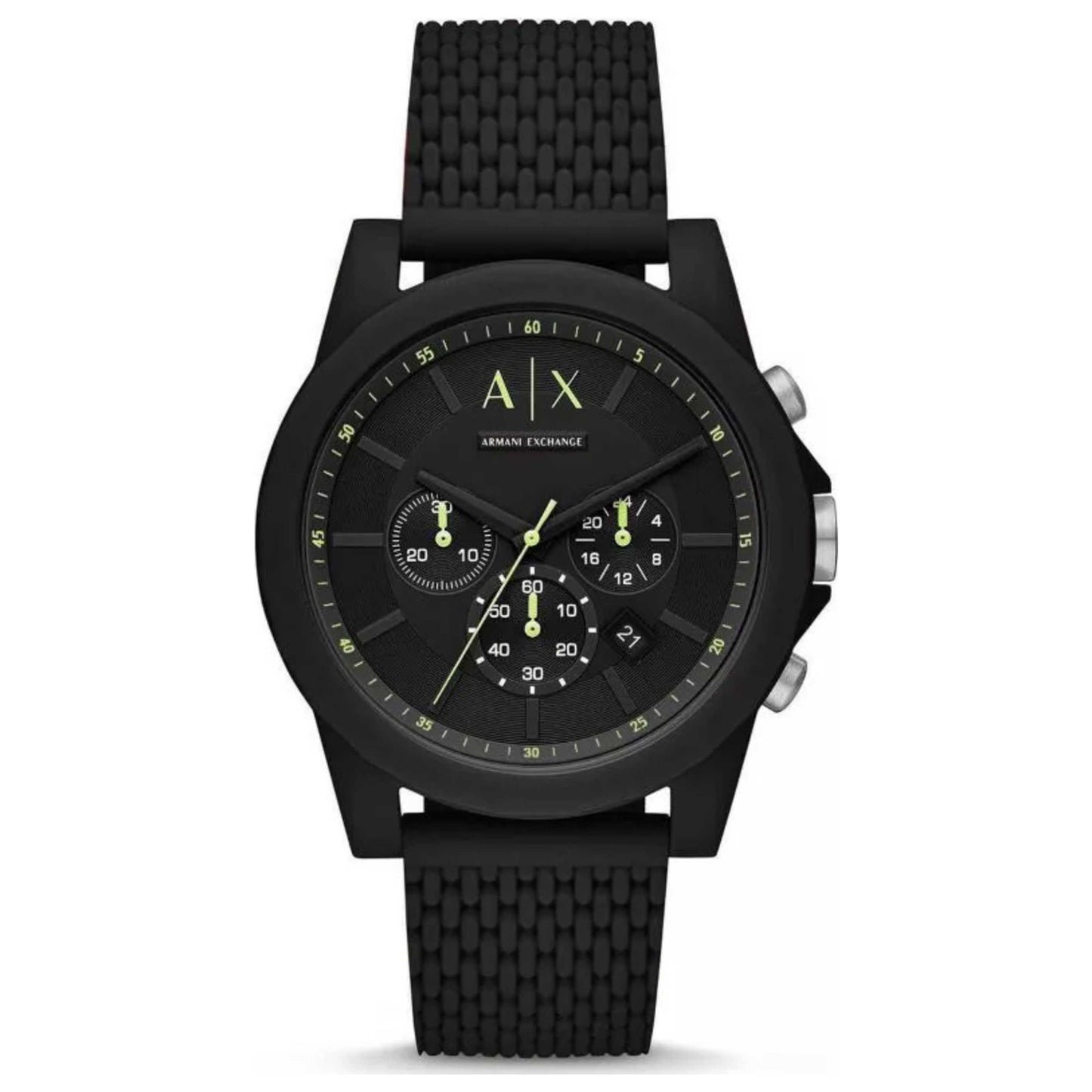 Front view of Armani Exchange Outerbanks Men's Quartz Watch AX1344