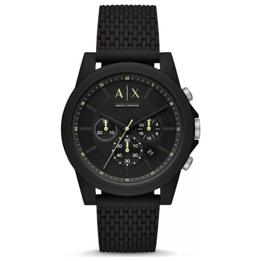 Front view of Armani Exchange Outerbanks Men's Quartz Watch AX1344