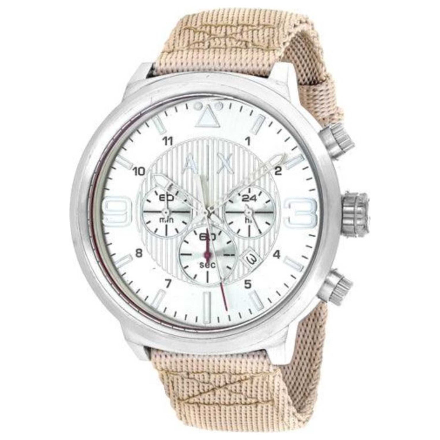 Front view of Armani Exchange Street Men's Quartz Watch AX1374