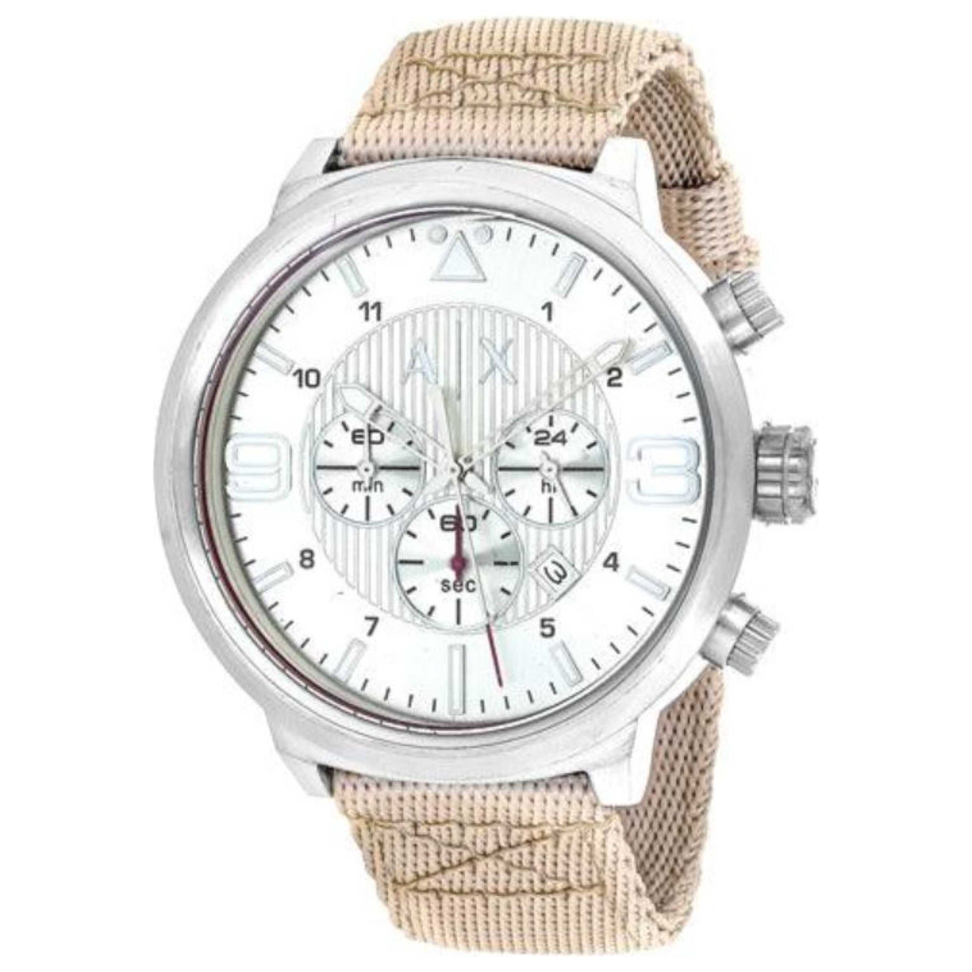 Front view of Armani Exchange Street Men's Quartz Watch AX1374