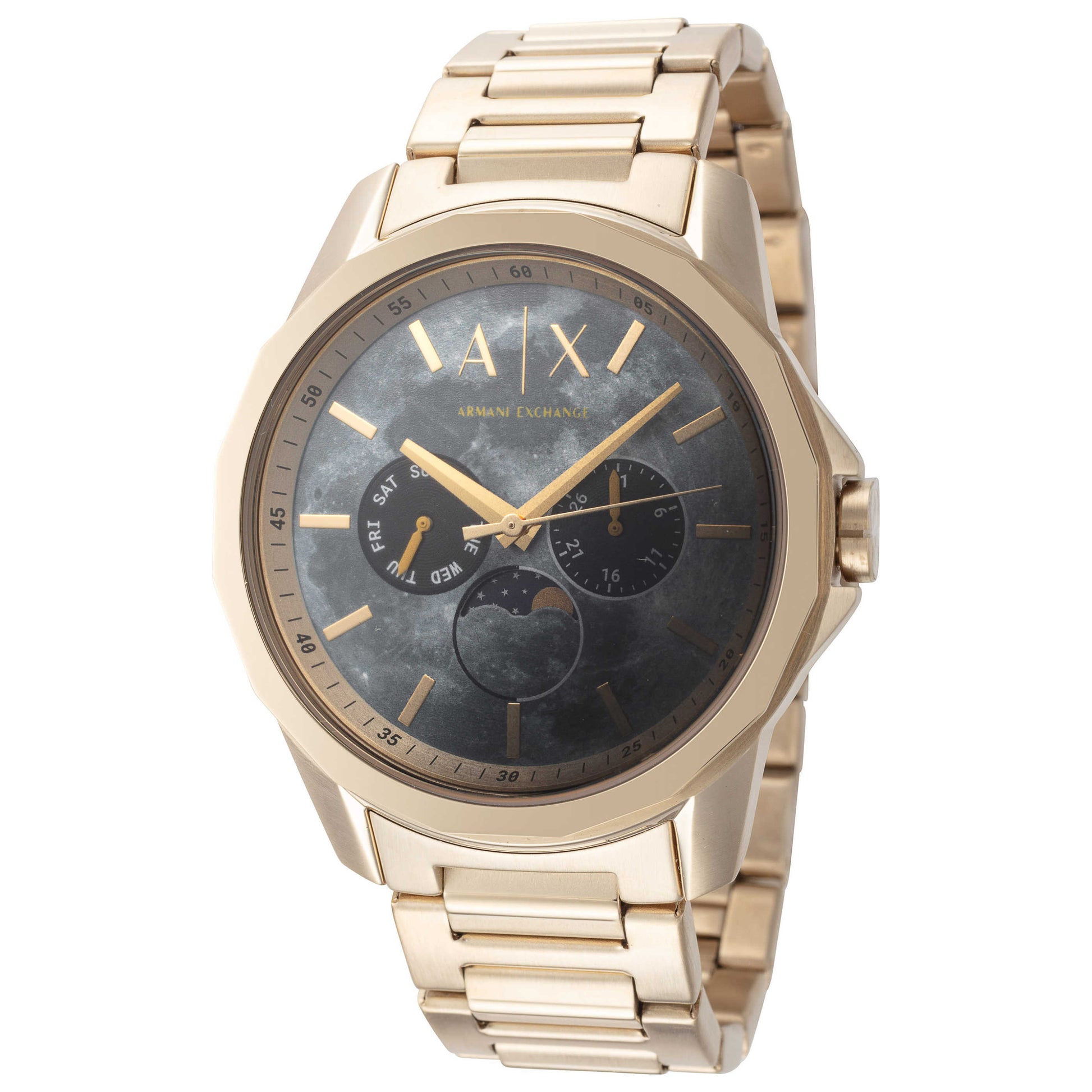 Front view of Armani Exchange Banks Men's Quartz Watch AX1737