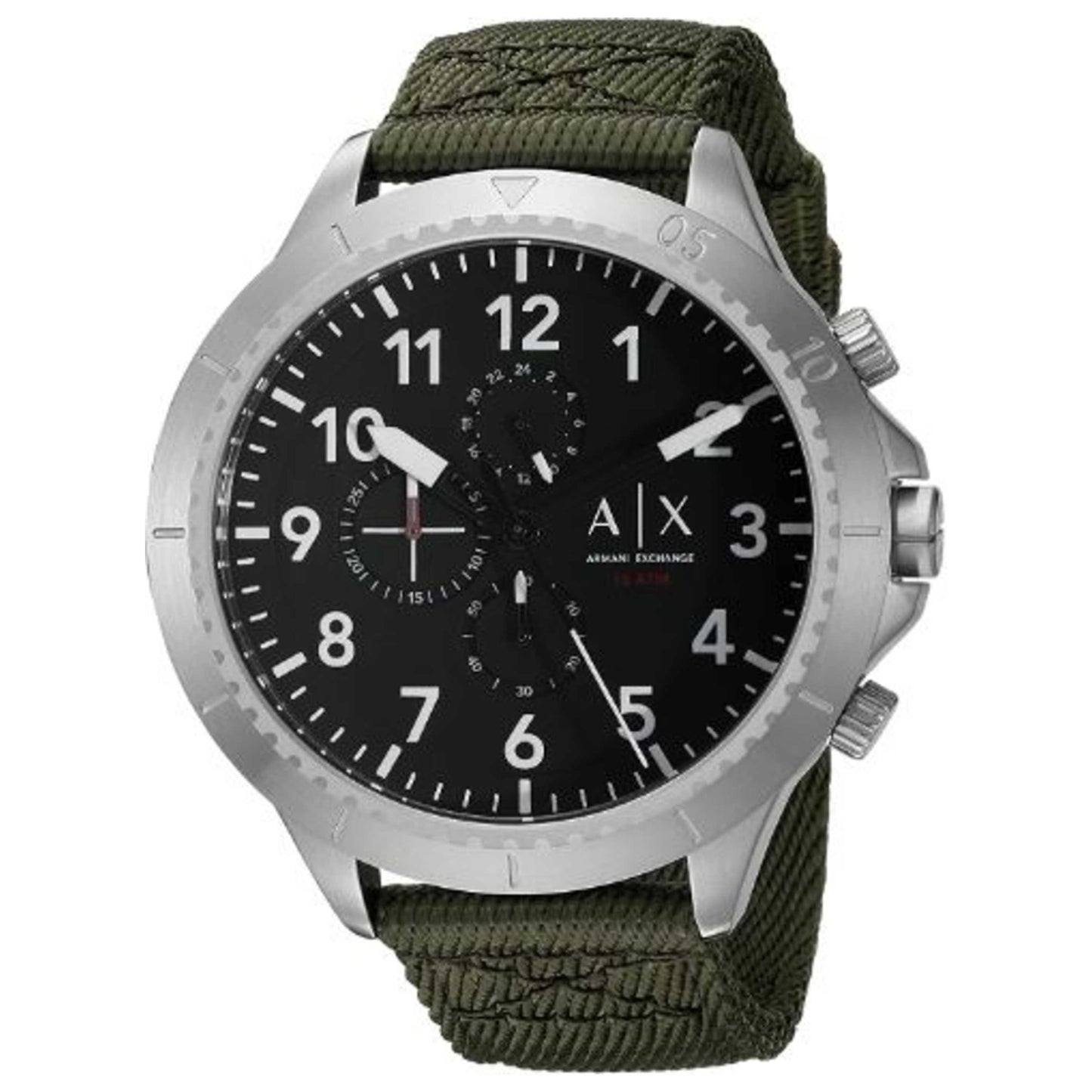 Front view of Armani Exchange Aeroracer Men's Quartz Watch AX1759