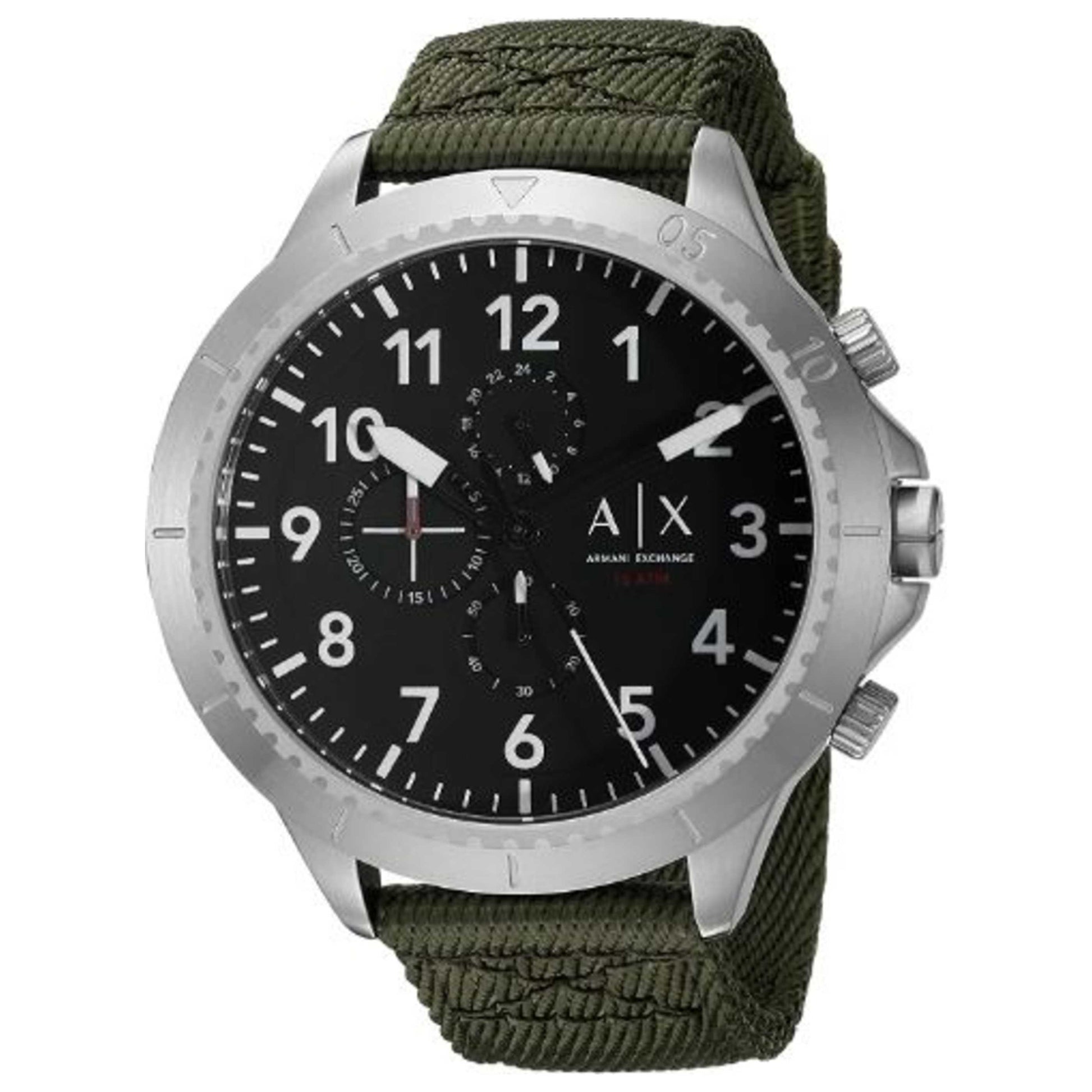 Front view of Armani Exchange Aeroracer Men's Quartz Watch AX1759