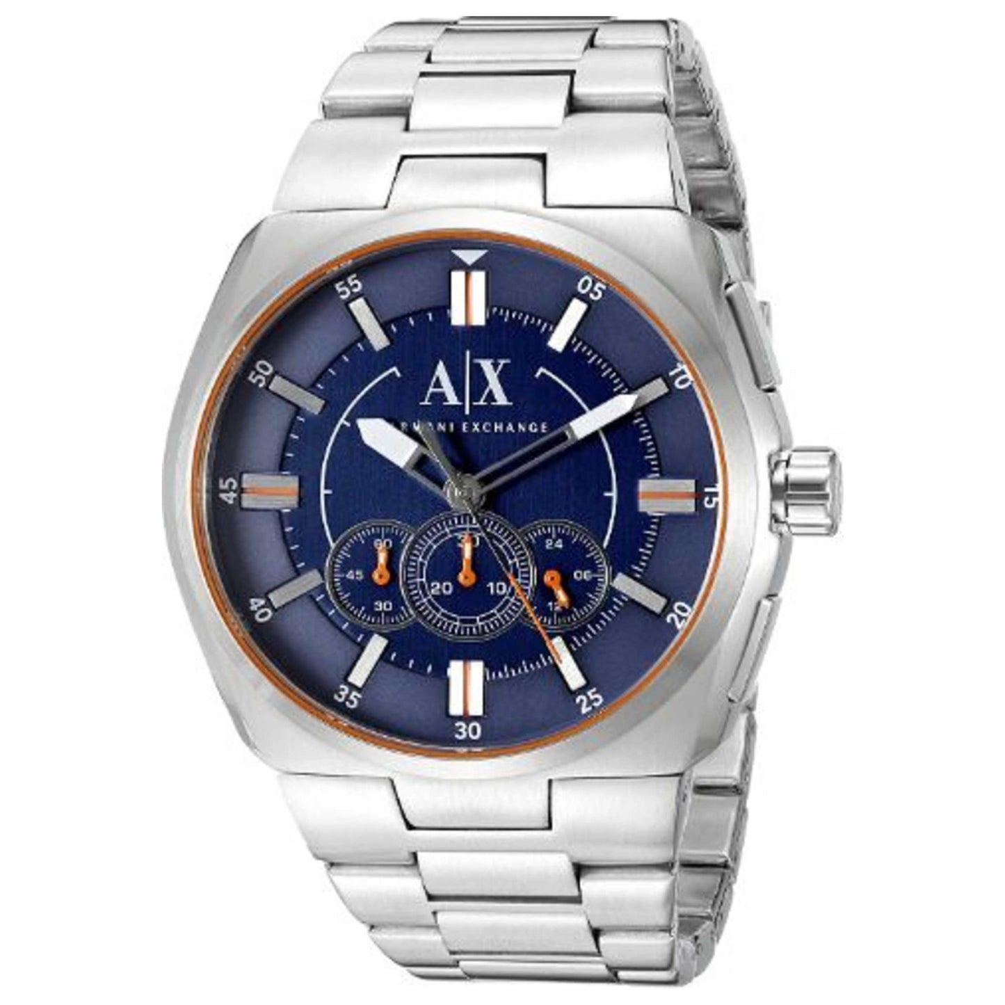 Front view of Armani Exchange Fashion Men's Quartz Watch AX1800