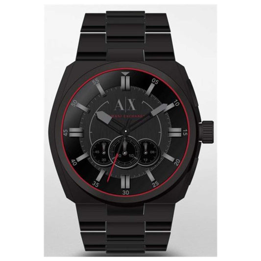 Front view of Armani Exchange Fashion Men's Quartz Watch AX1801