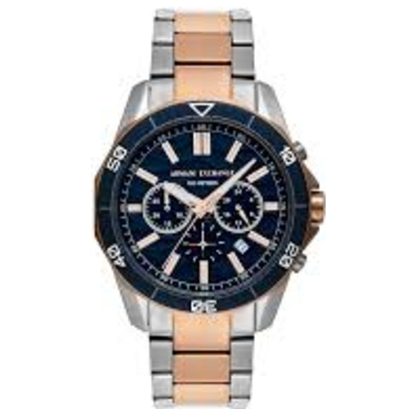 Front view of Armani Exchange Spencer Men's Quartz Watch AX1965