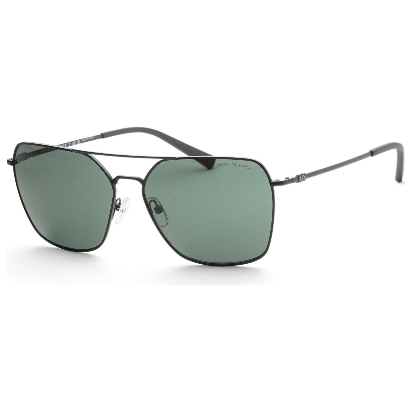 Front view of Armani Exchange Fashion Men's Sunglasses AX2029S-606371