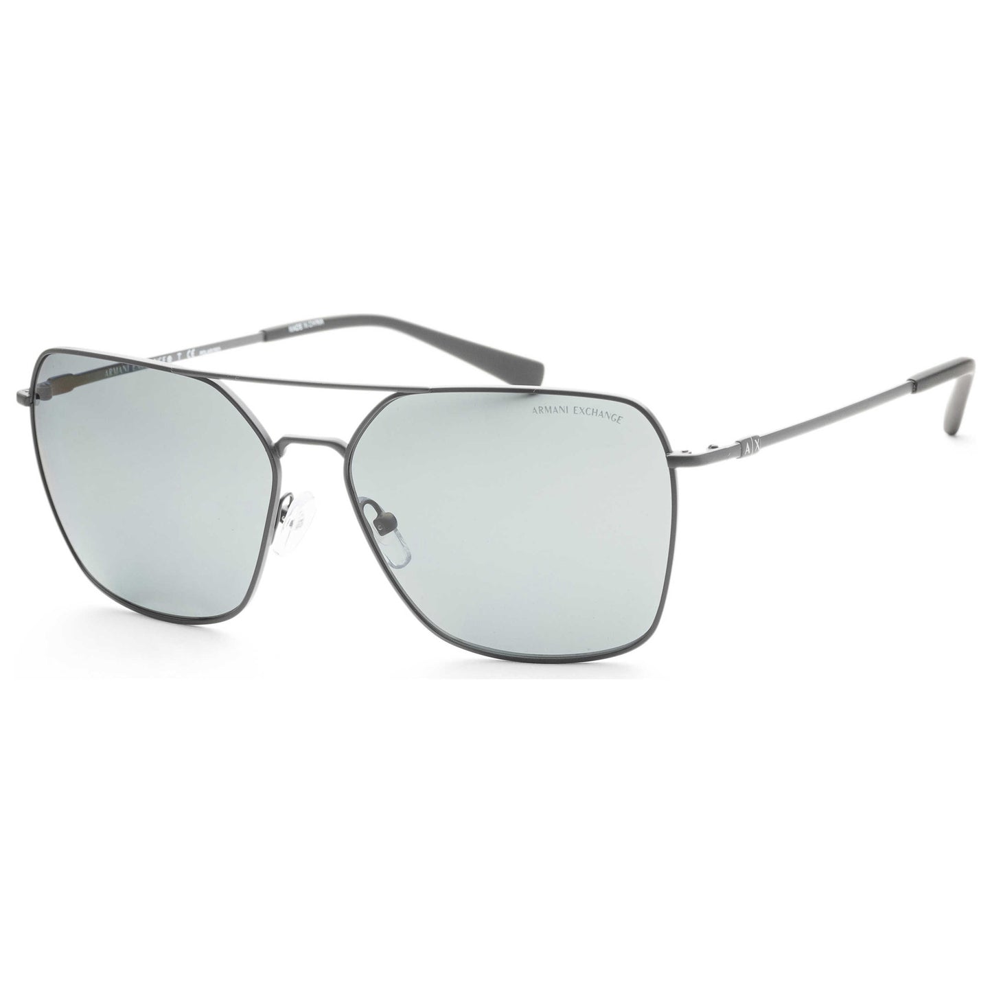 Front view of Armani Exchange Fashion Men's Sunglasses AX2029S-611281-60