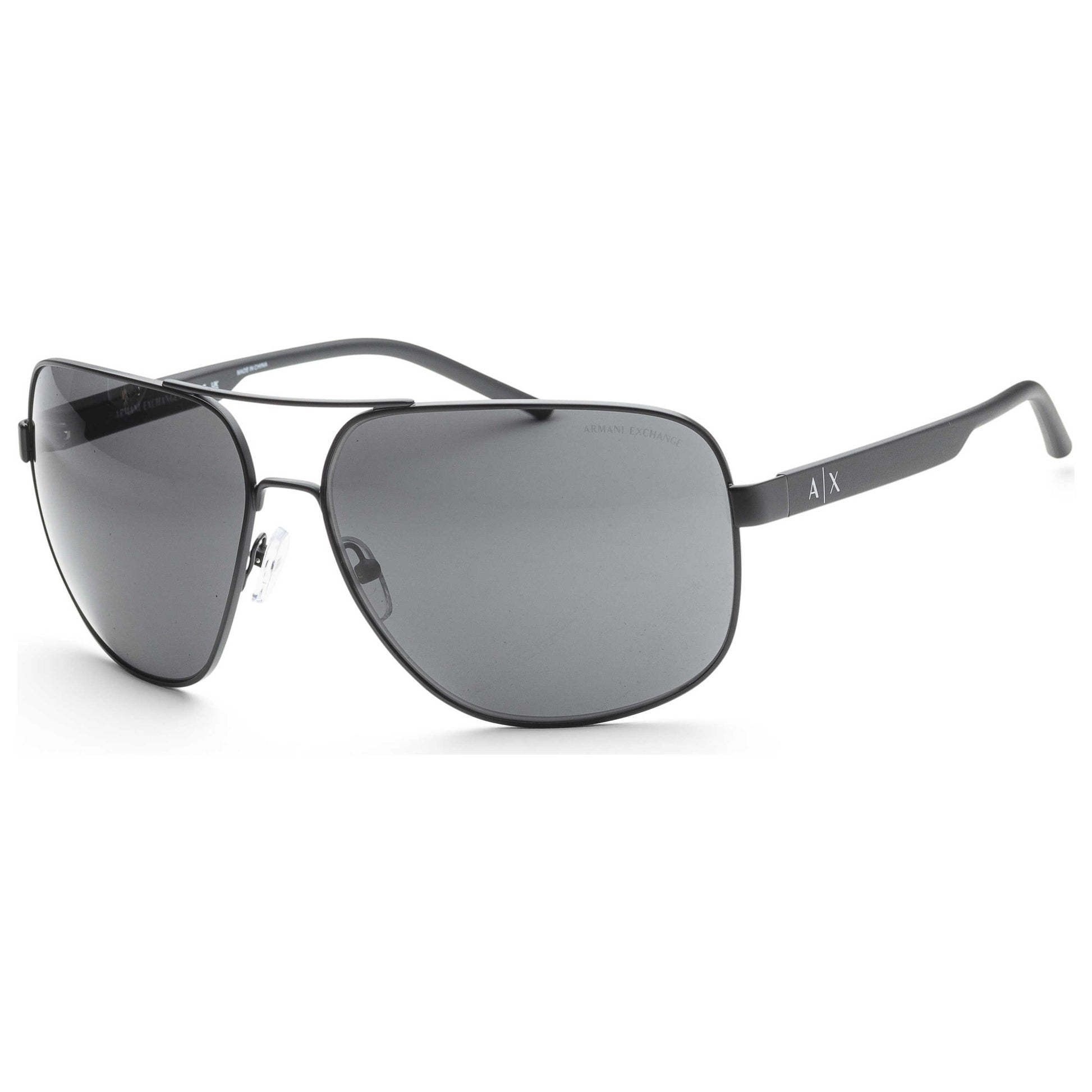 Front view of Armani Exchange Fashion Men's Sunglasses AX2030S-606387