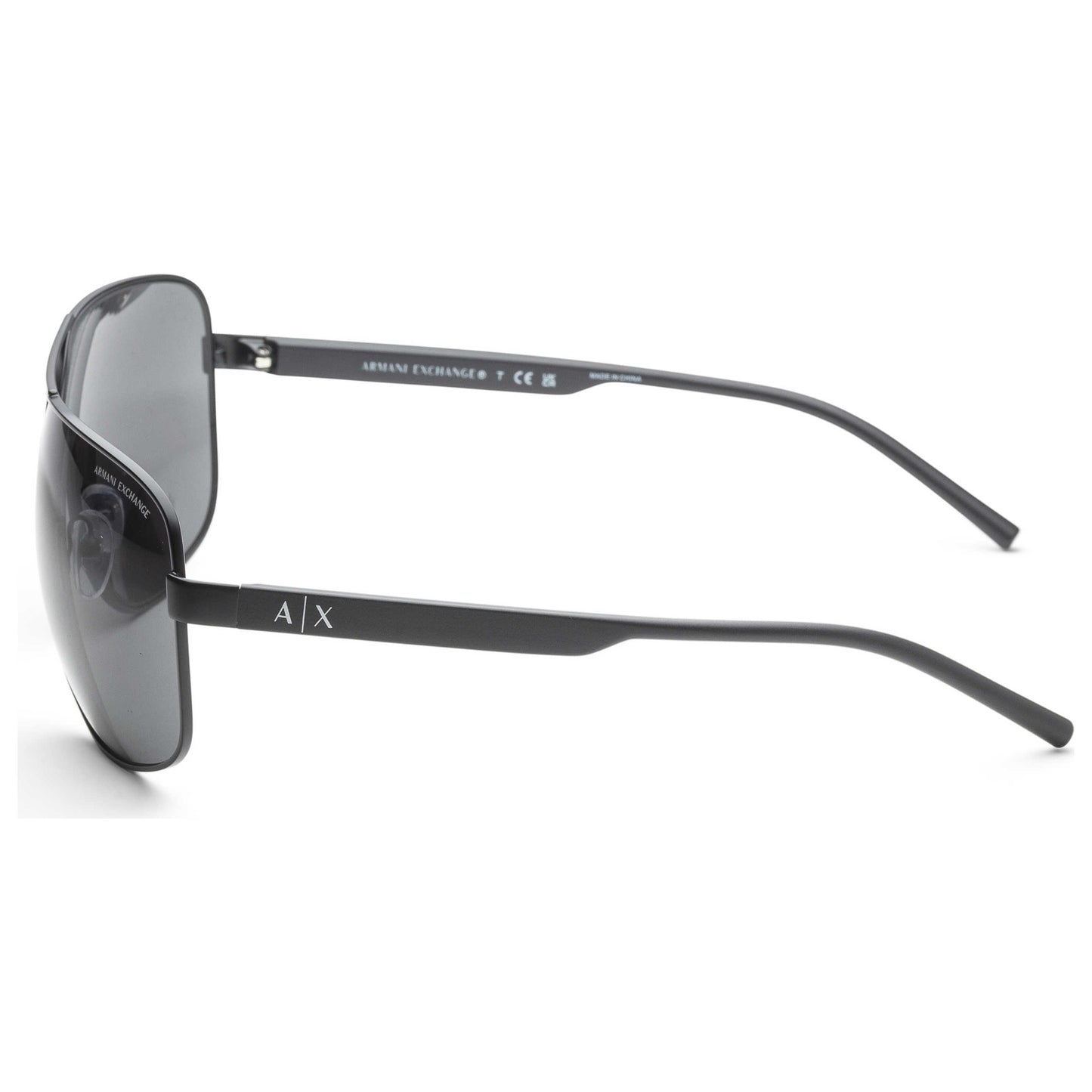 Left view of Armani Exchange Fashion Men's Sunglasses AX2030S-606387