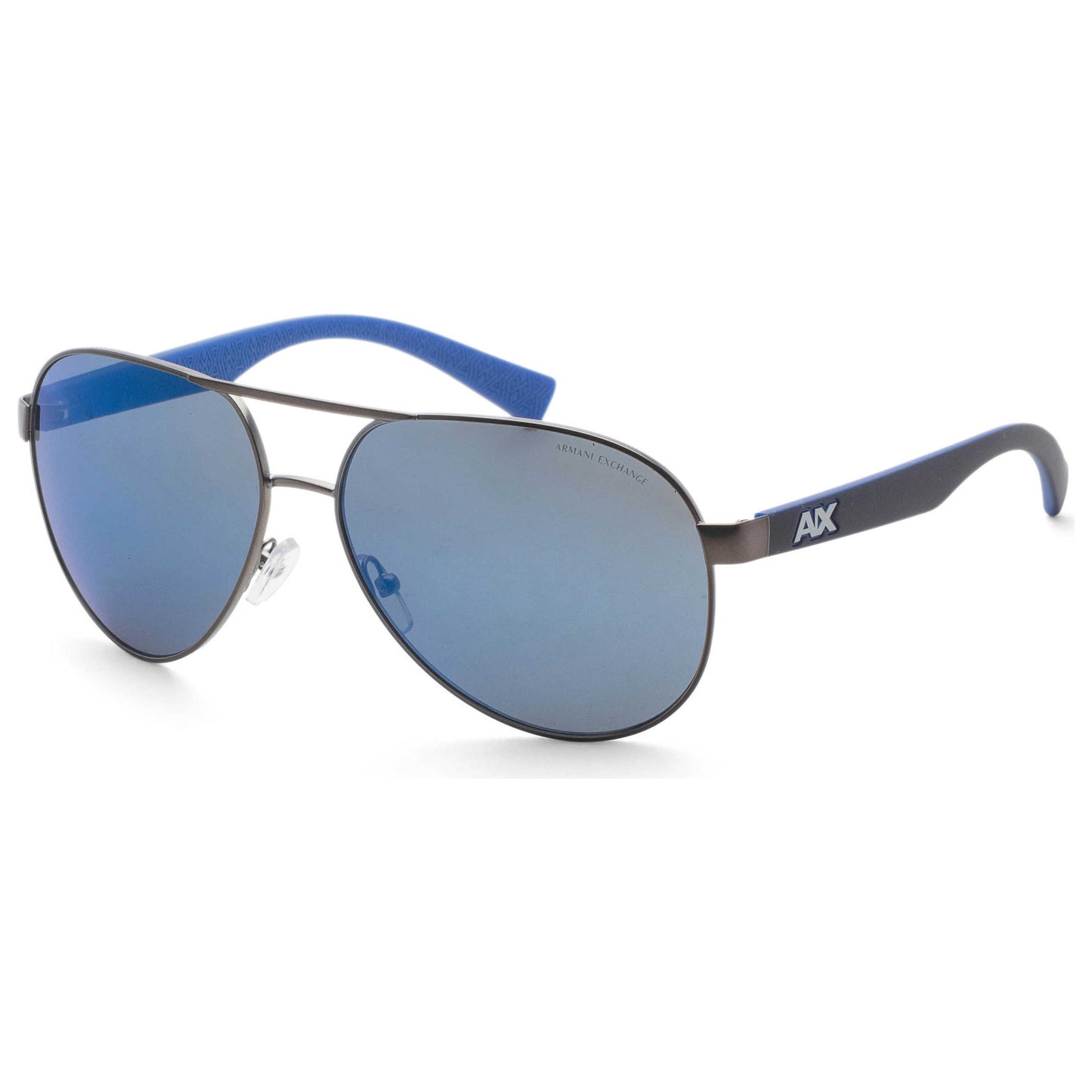 Front view of Armani Exchange Men's Sunglasses AX2031S-608855-61