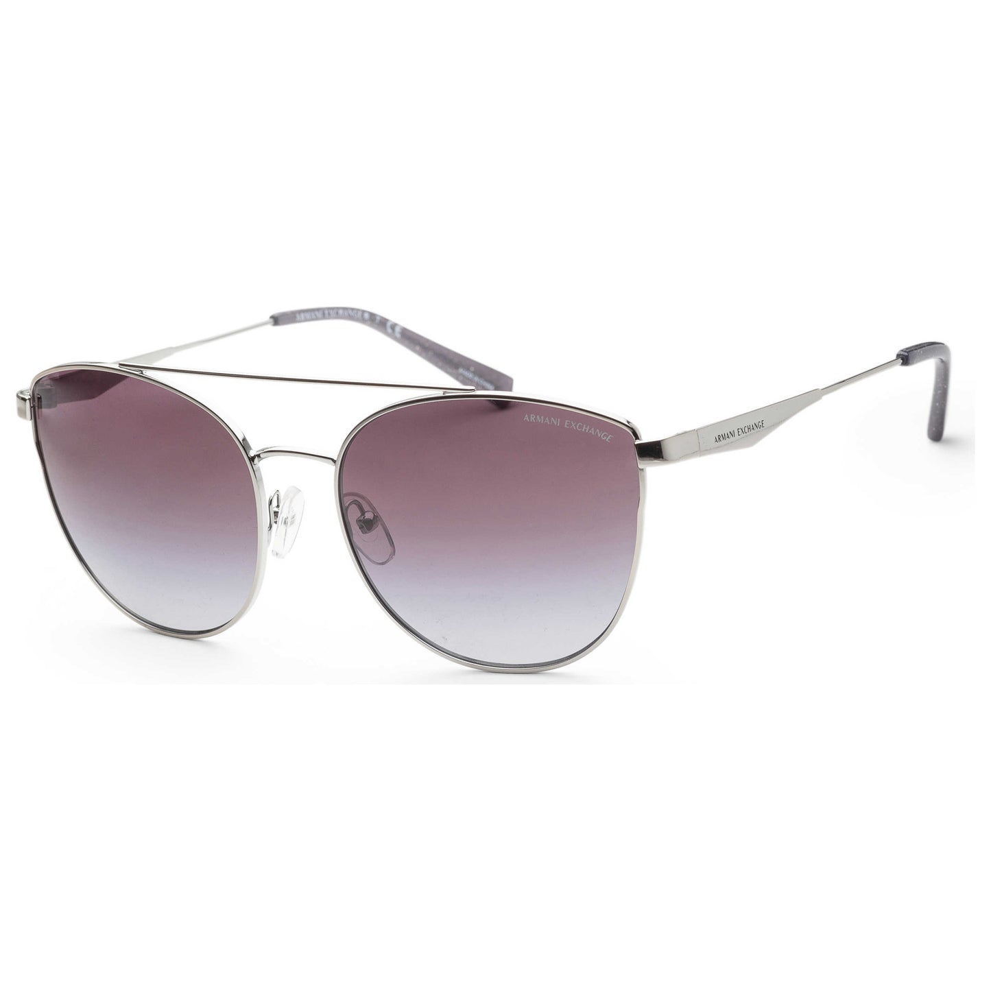 Front view of Armani Exchange Fashion Women's Sunglasses AX2032S-61168G