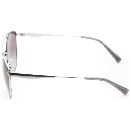 Left view of Armani Exchange Fashion Women's Sunglasses AX2032S-61168G