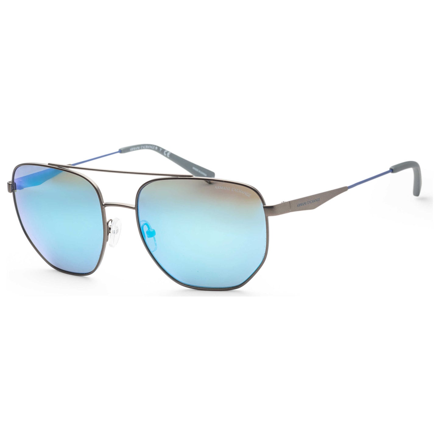 Front view of Armani Exchange Fashion Men's Sunglasses AX2033S-600625