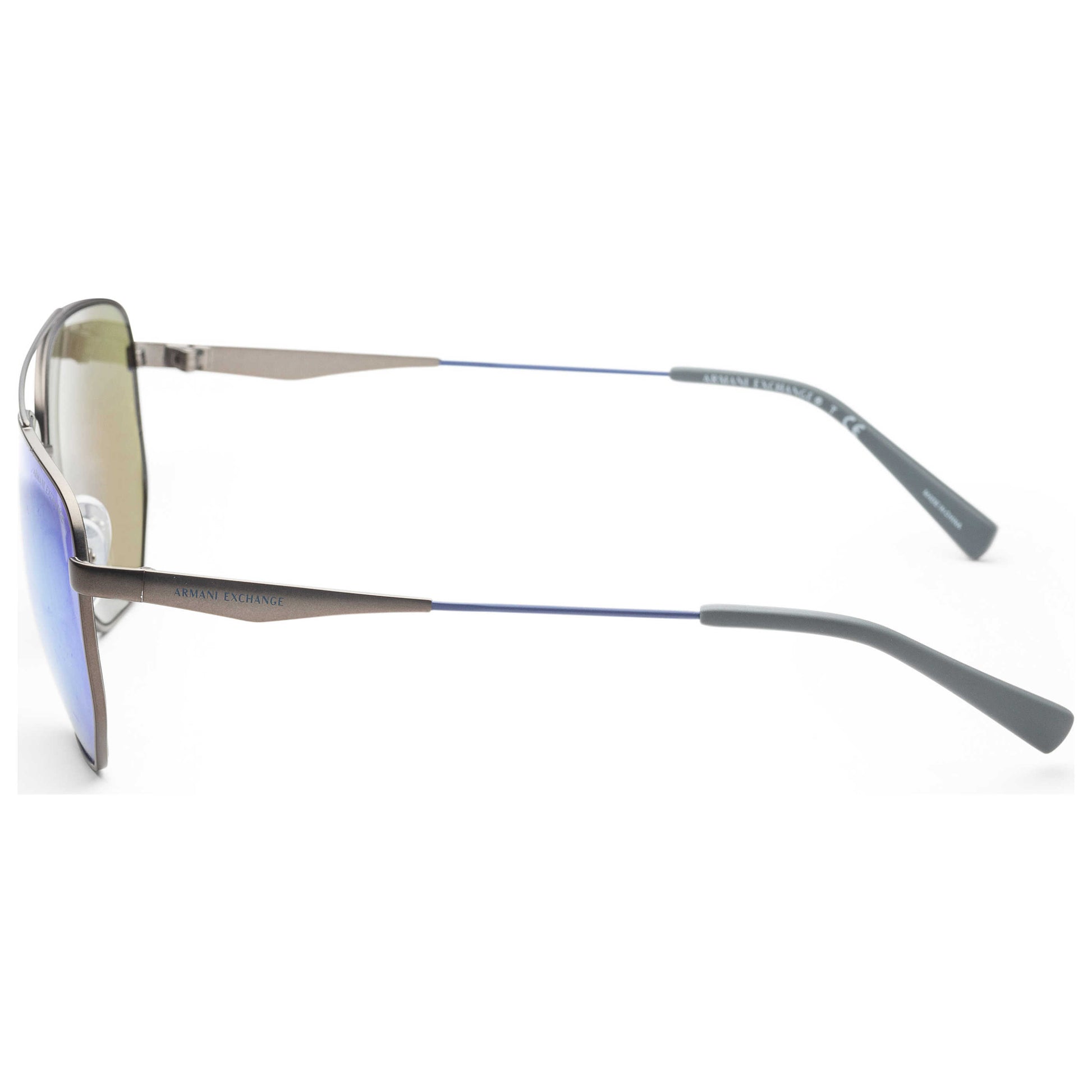 Left view of Armani Exchange Fashion Men's Sunglasses AX2033S-600625