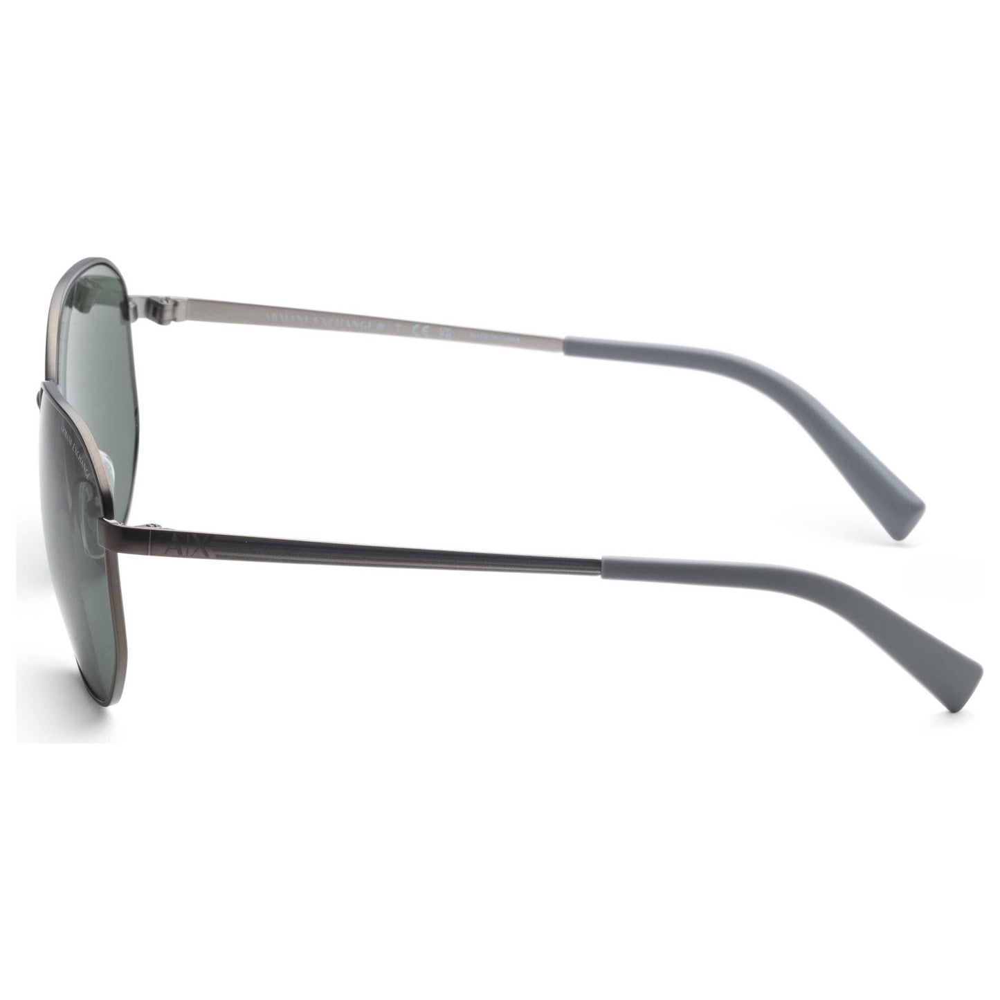 Left view of Armani Exchange Fashion Men's Sunglasses AX2036S-600371-56