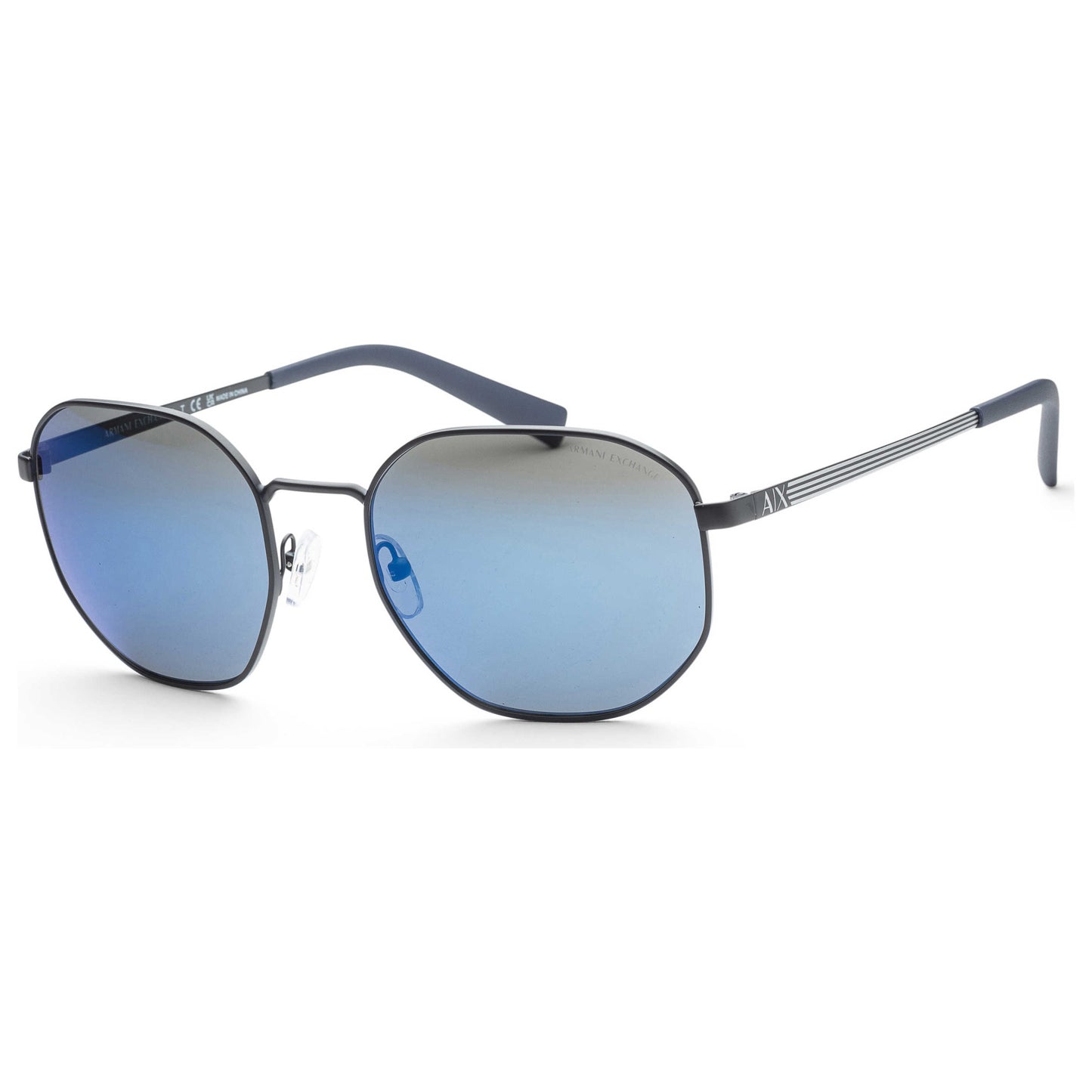 Front view of Armani Exchange Fashion Men's Sunglasses AX2036S-609955