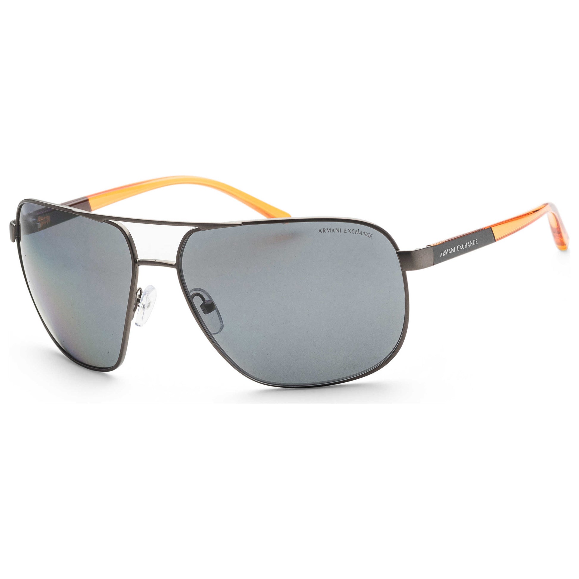 Front view of Armani Exchange Fashion Men's Sunglasses AX2040S-600387