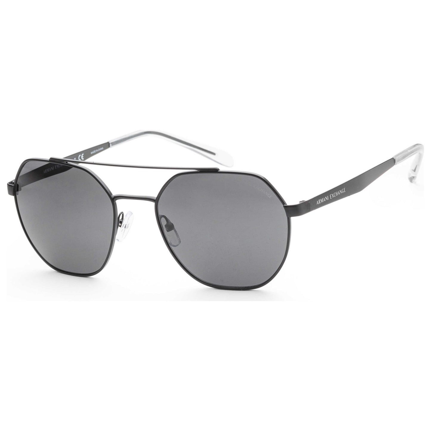 Front view of Armani Exchange Fashion Men's Sunglasses AX2041S-600087
