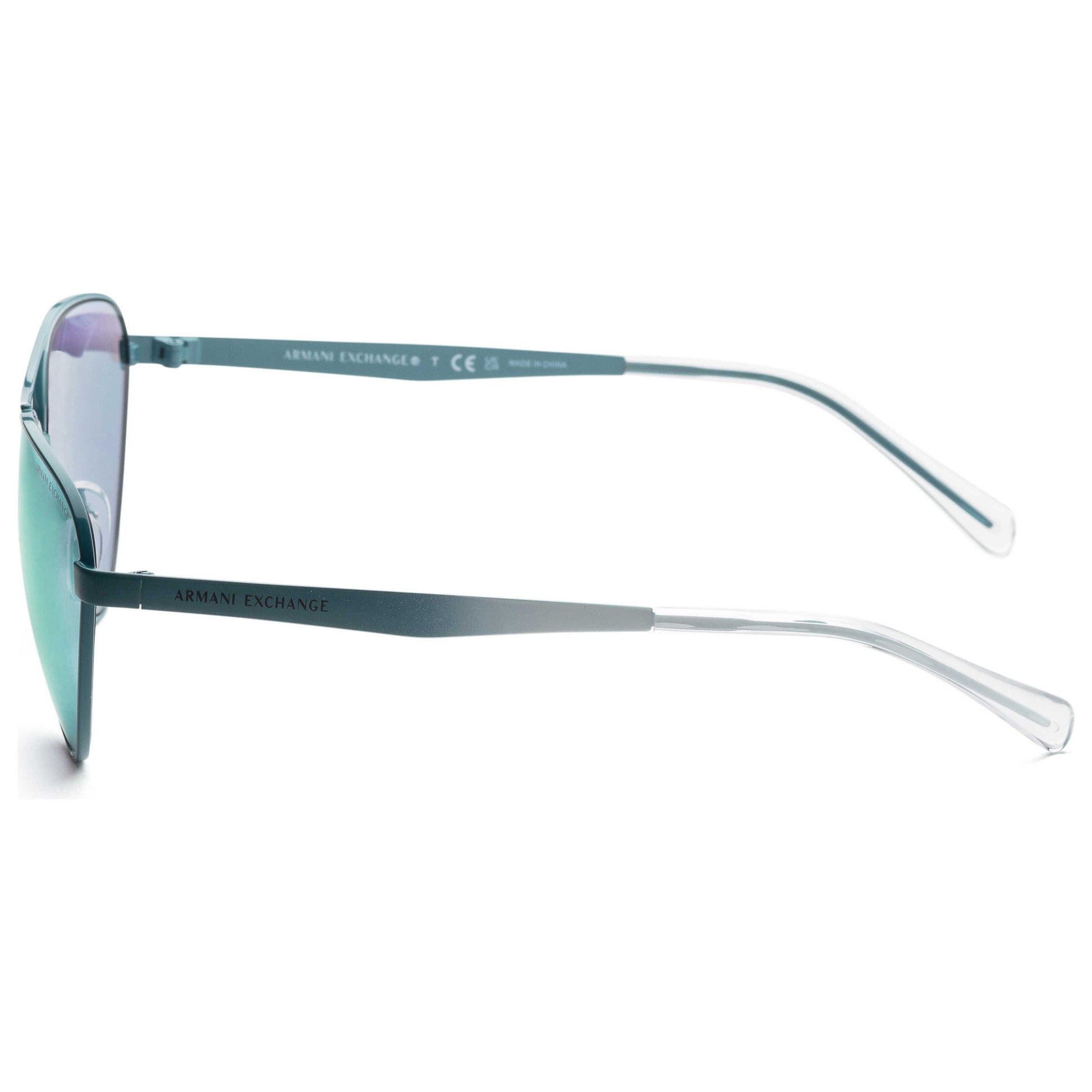 Left view of Armani Exchange Fashion Women's Sunglasses AX2042S-60346J