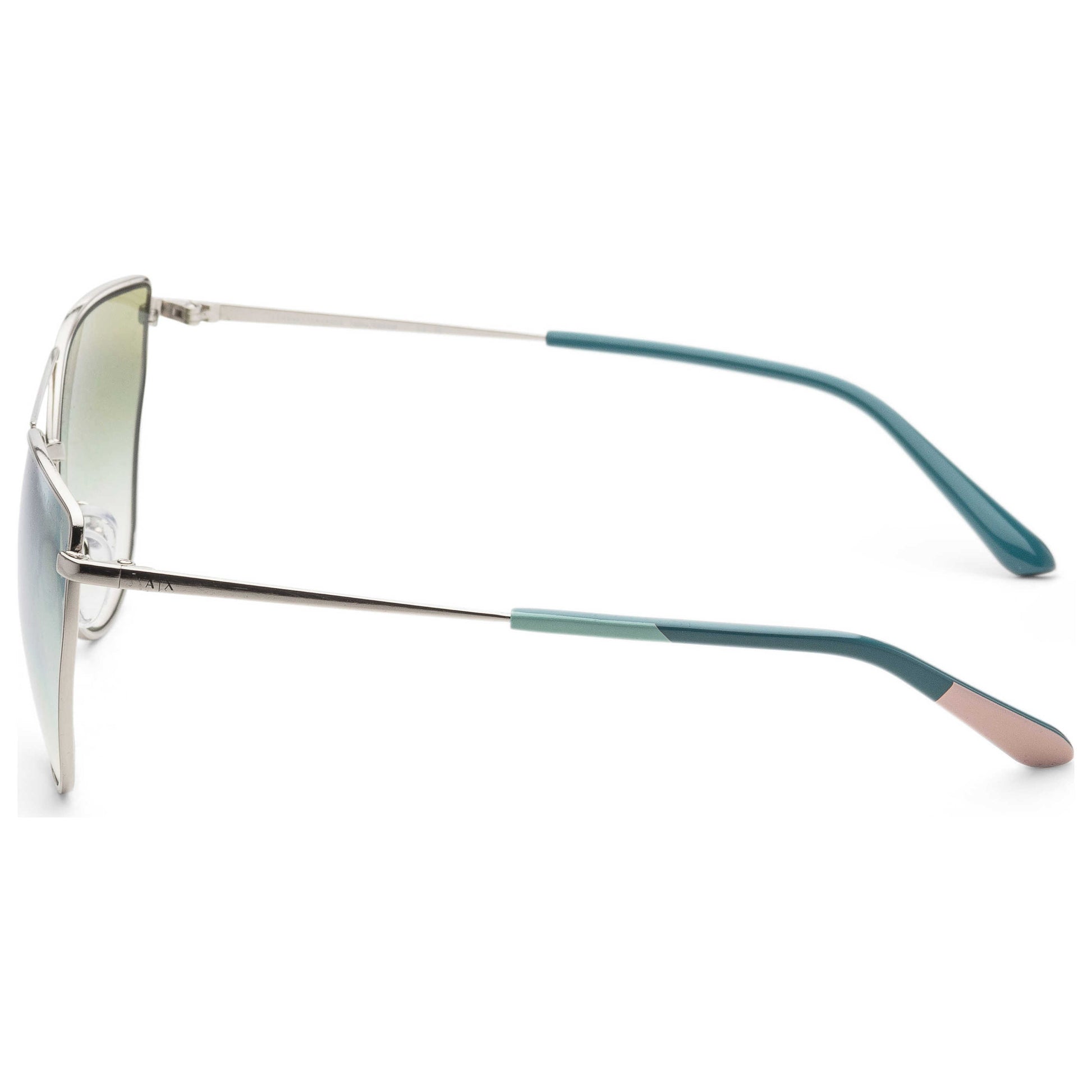 Left view of Armani Exchange Fashion Women's Sunglasses AX2045S-6043W0-56