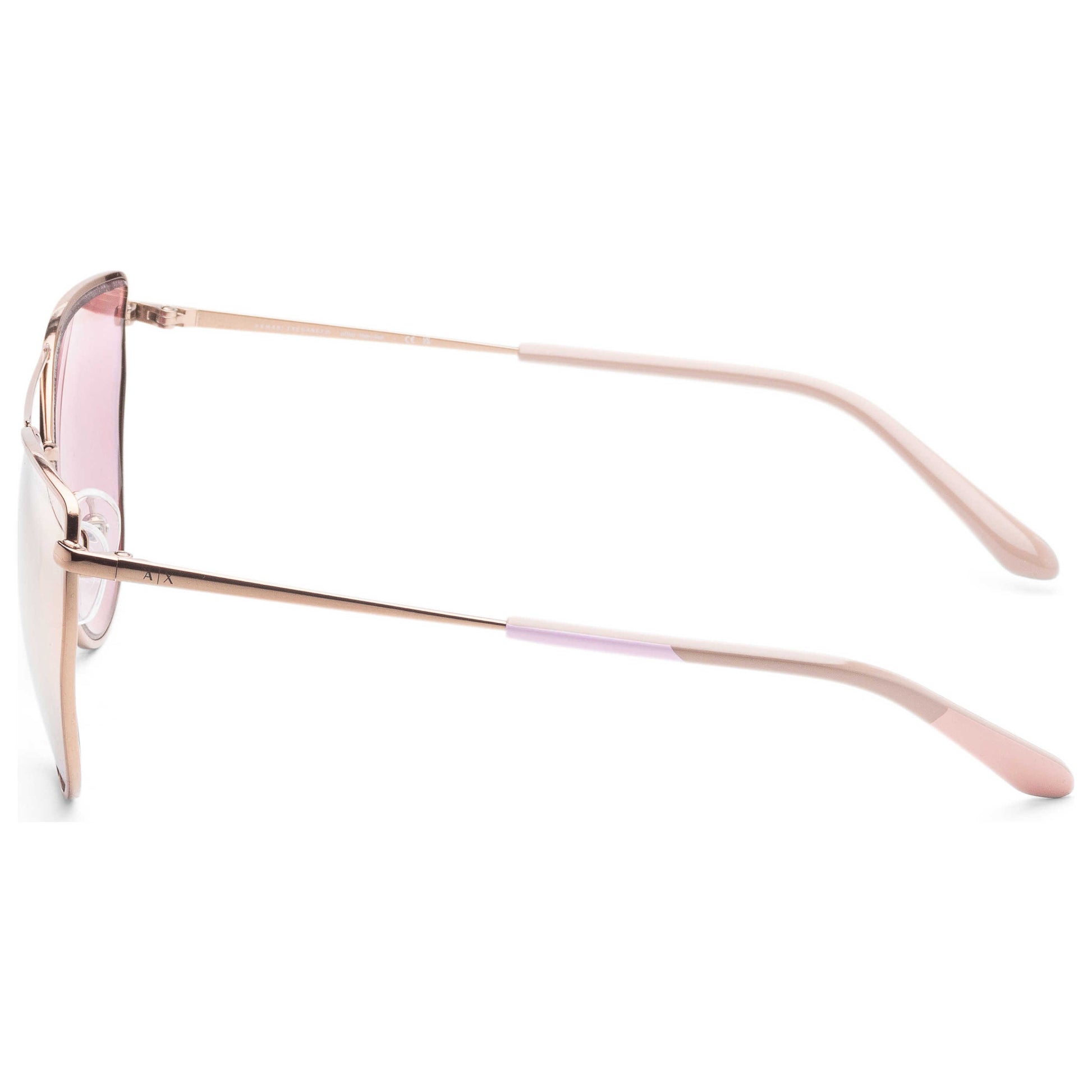 Left view of Armani Exchange Fashion Women's Sunglasses AX2045S-61036X-56