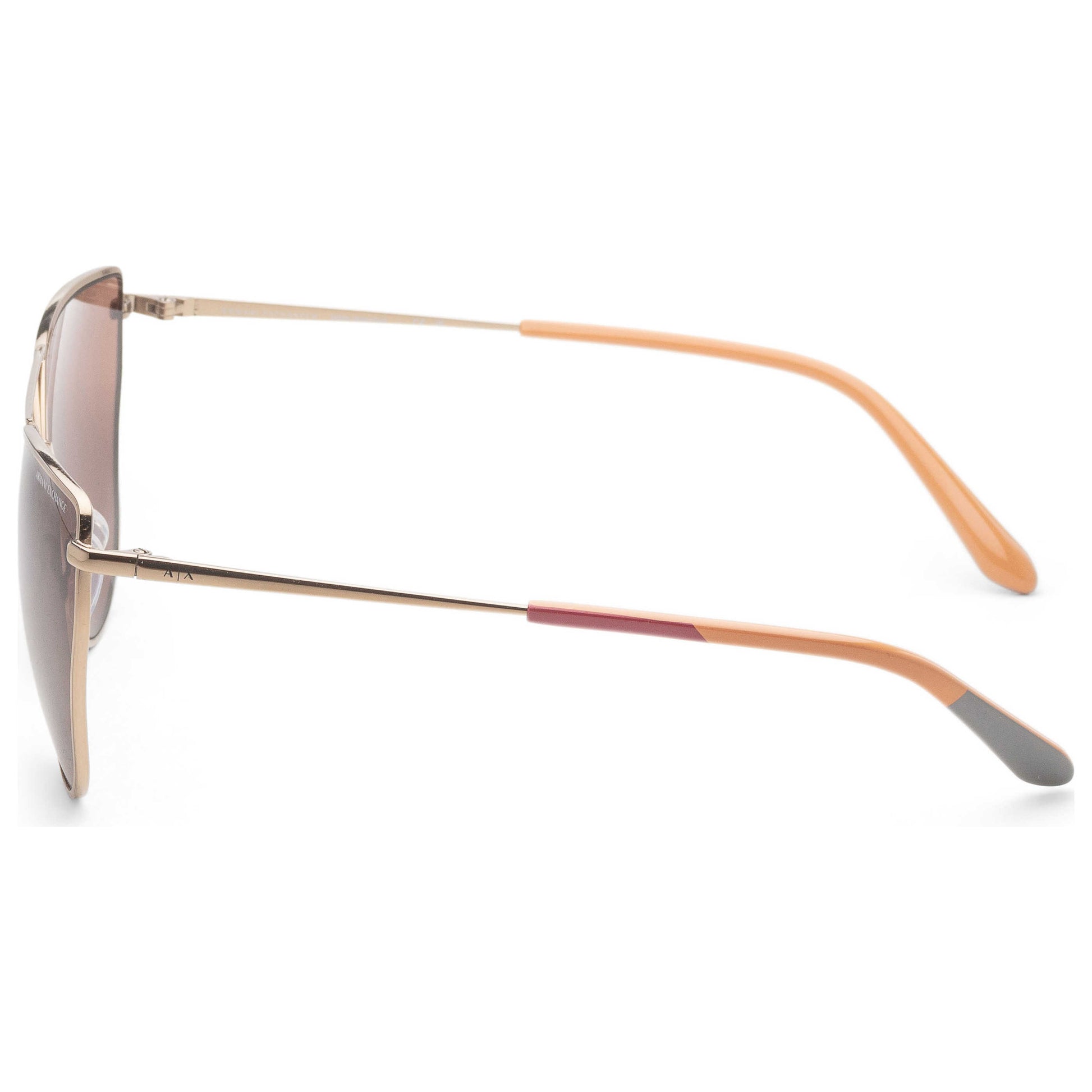 Left view of Armani Exchange Fashion Women's Sunglasses AX2045S-611073-56