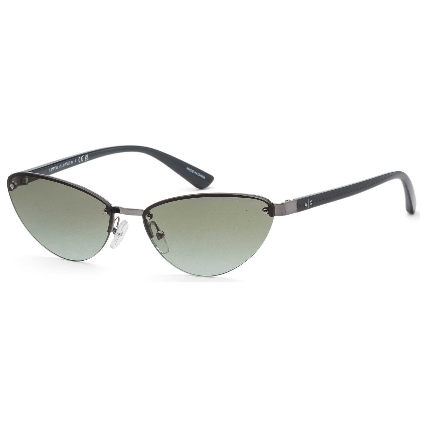 Front view of Armani Exchange Fashion Women's Sunglasses AX2049S-60038E-58