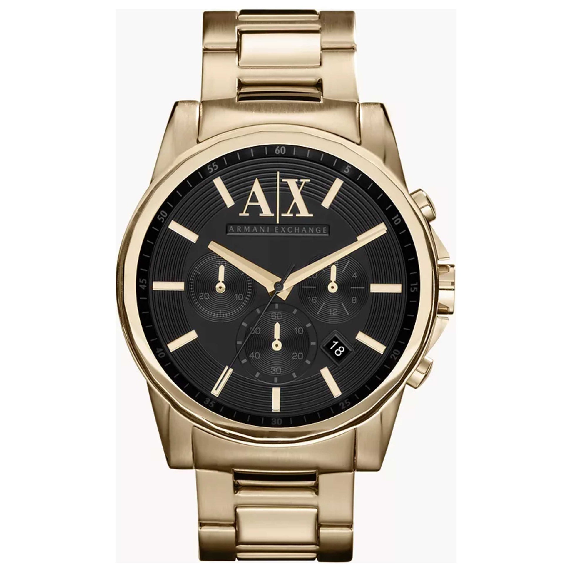 Front view of Armani Exchange Classic Men's Quartz Watch AX2095