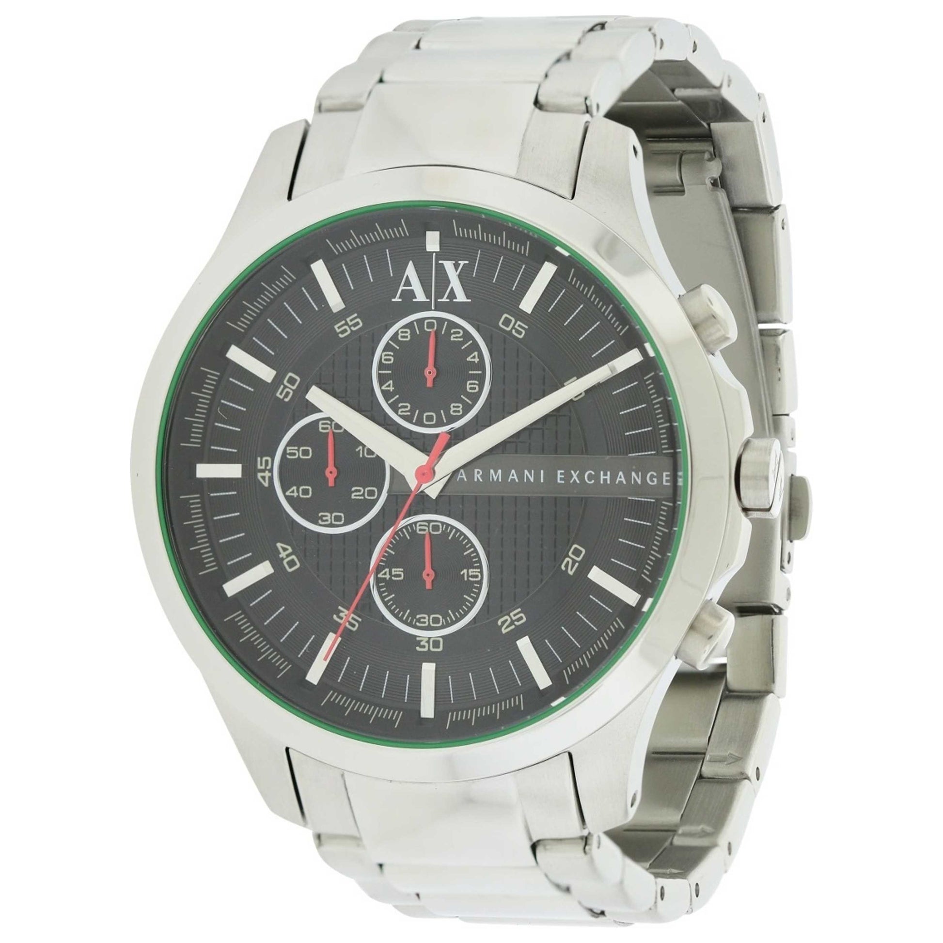 Front view of Armani Exchange Fashion Men's Quartz Watch AX2163