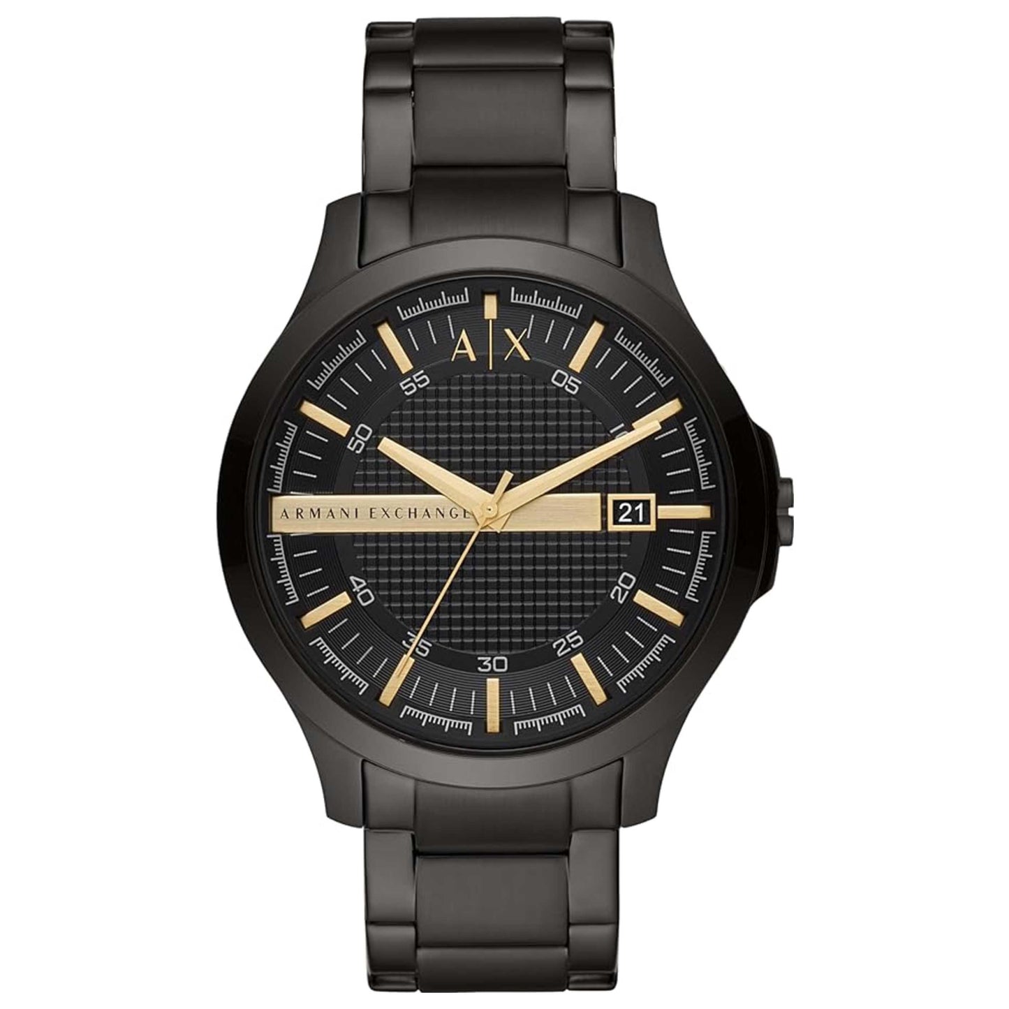 Front view of Armani Exchange Hampton Men's Quartz Watch AX2413