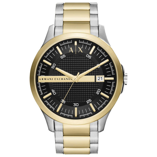 Front view of Armani Exchange Hampton Men's Quartz Watch AX2453