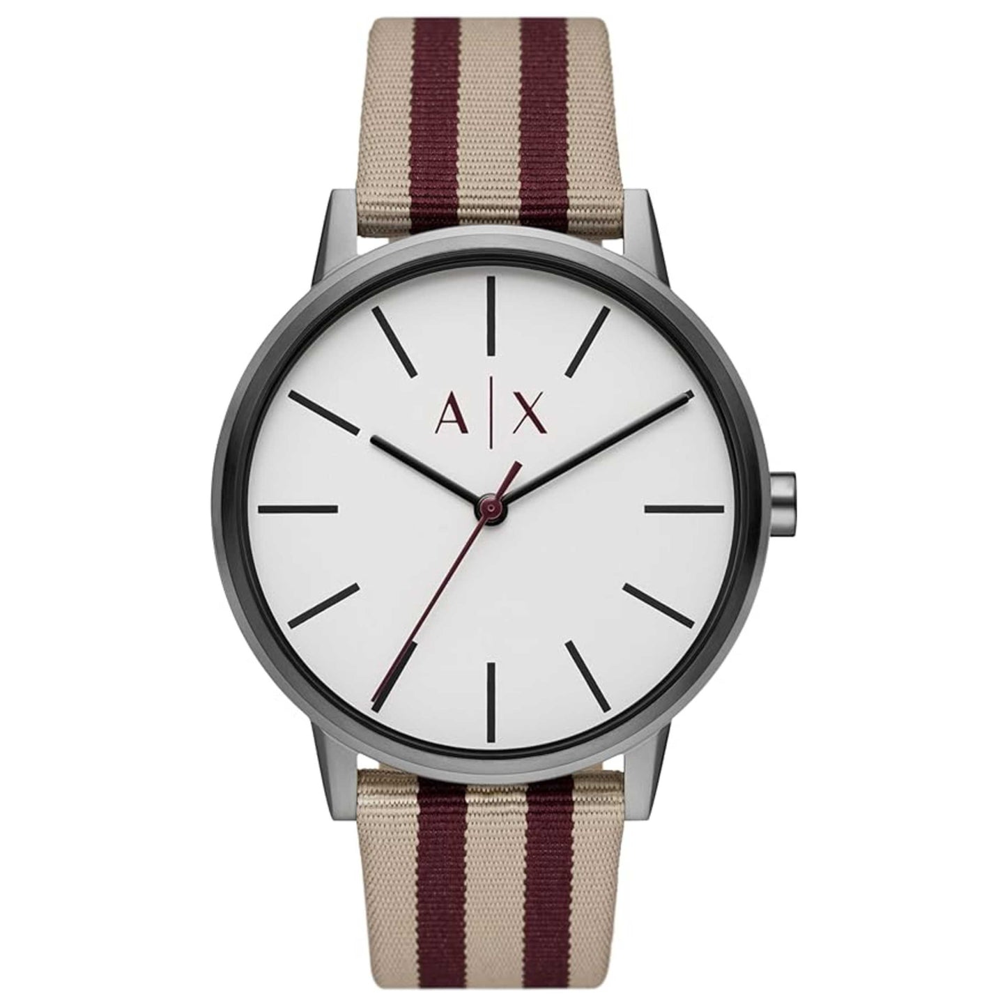 Front view of Armani Exchange Cayde Men's Quartz Watch AX2759