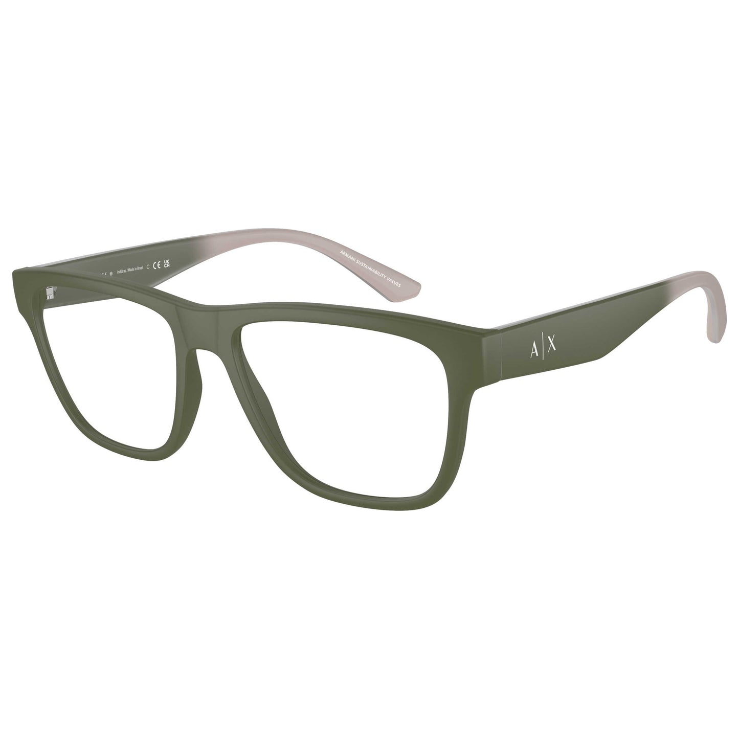 Front view of Armani Exchange Fashion Men's Opticals AX3105-8301-55