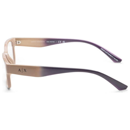 Left view of Armani Exchange Fashion Women's Opticals AX3107U-8342-54