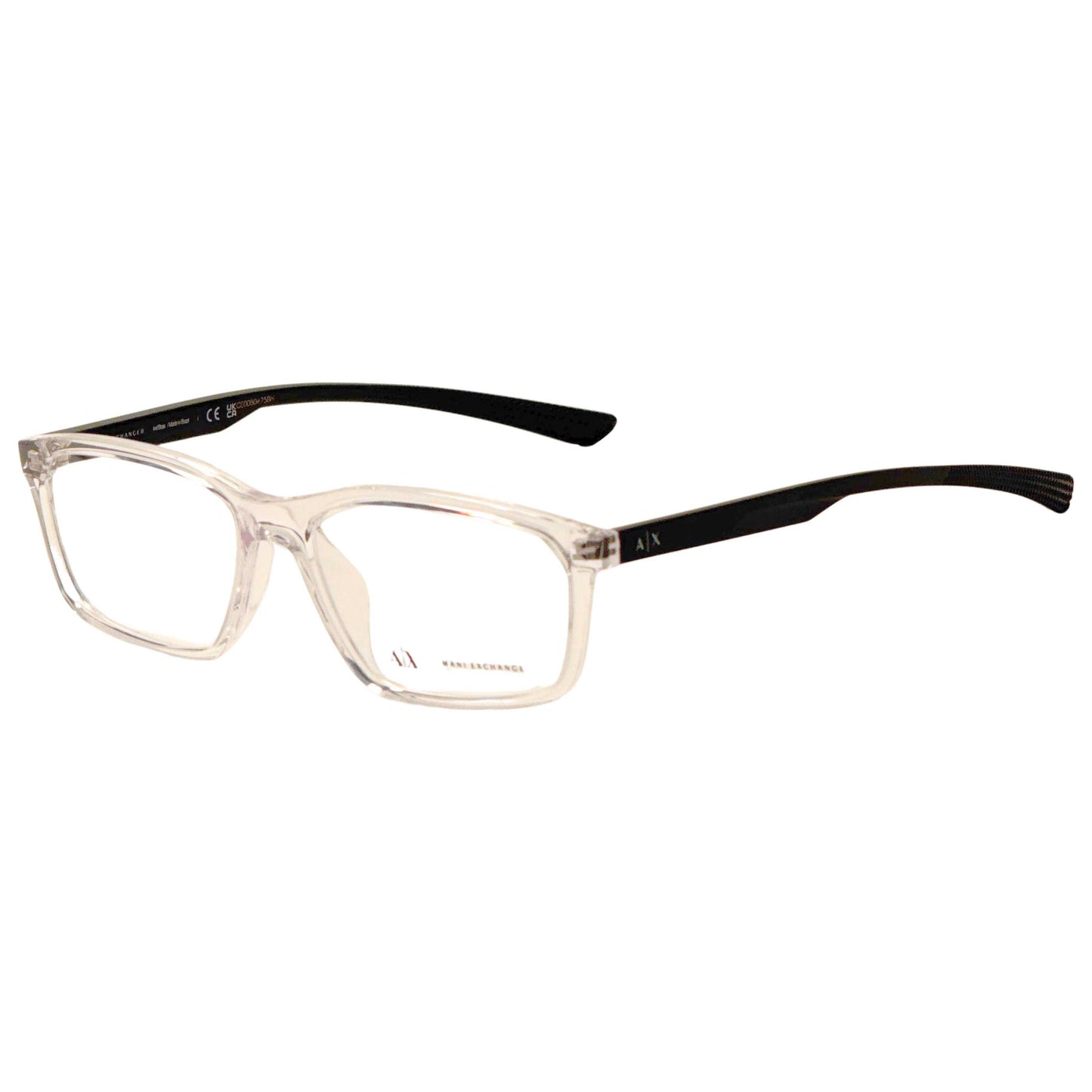 Front view of Armani Exchange Men's Opticals AX3108U-8333-56