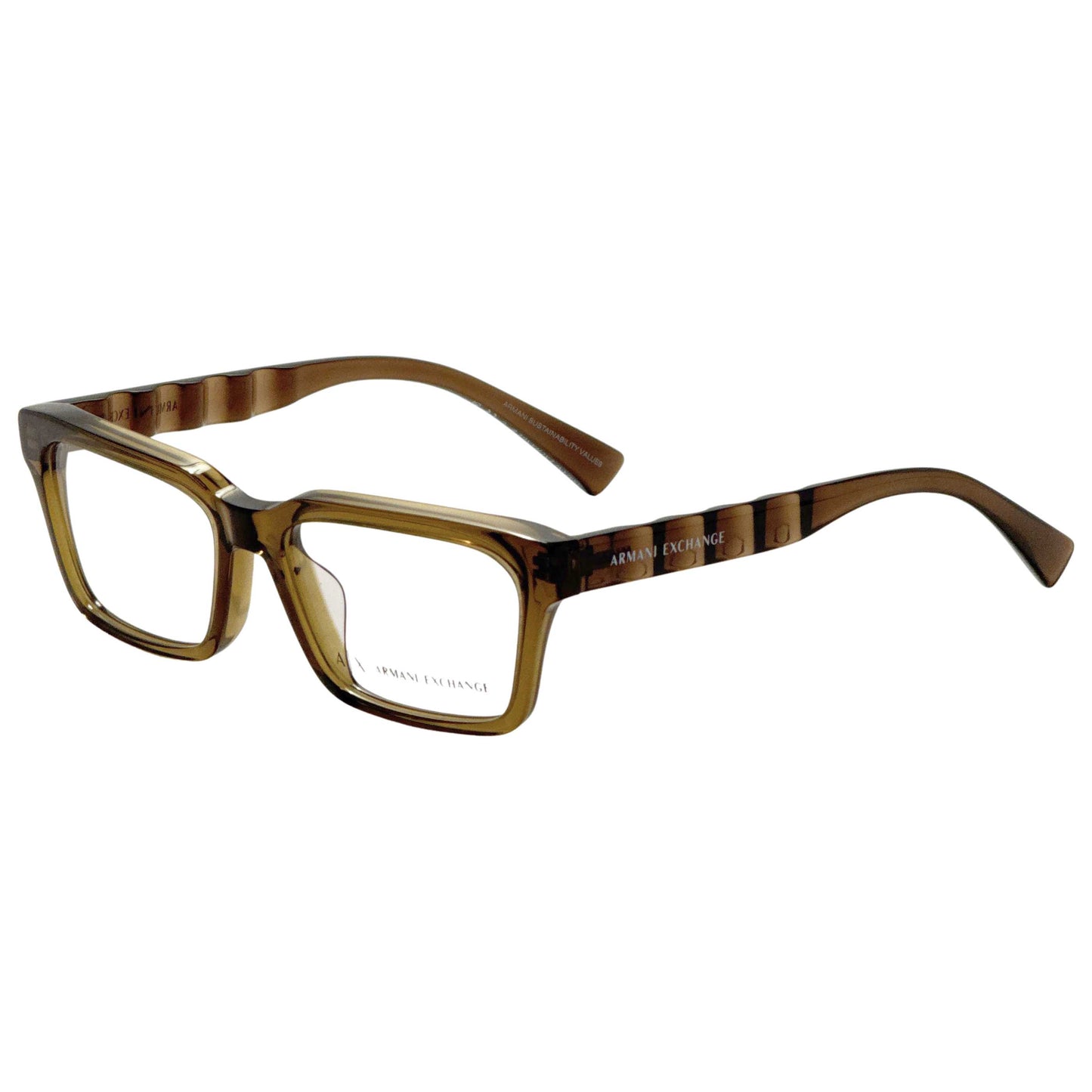 Front view of Armani Exchange Men's Opticals AX3116F-8358-55