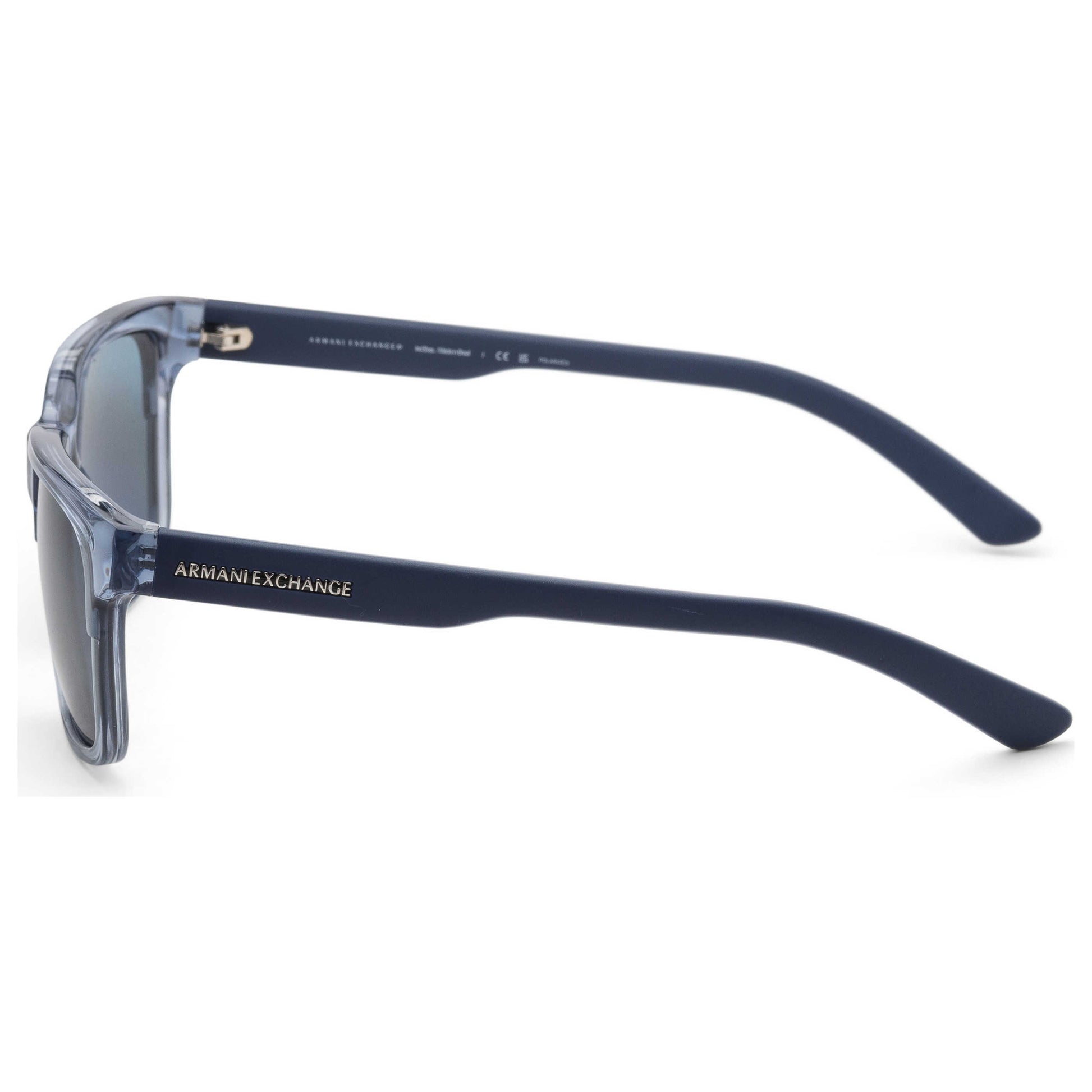 Left view of Armani Exchange Fashion Unisex Sunglasses AX4026S-82782V-56