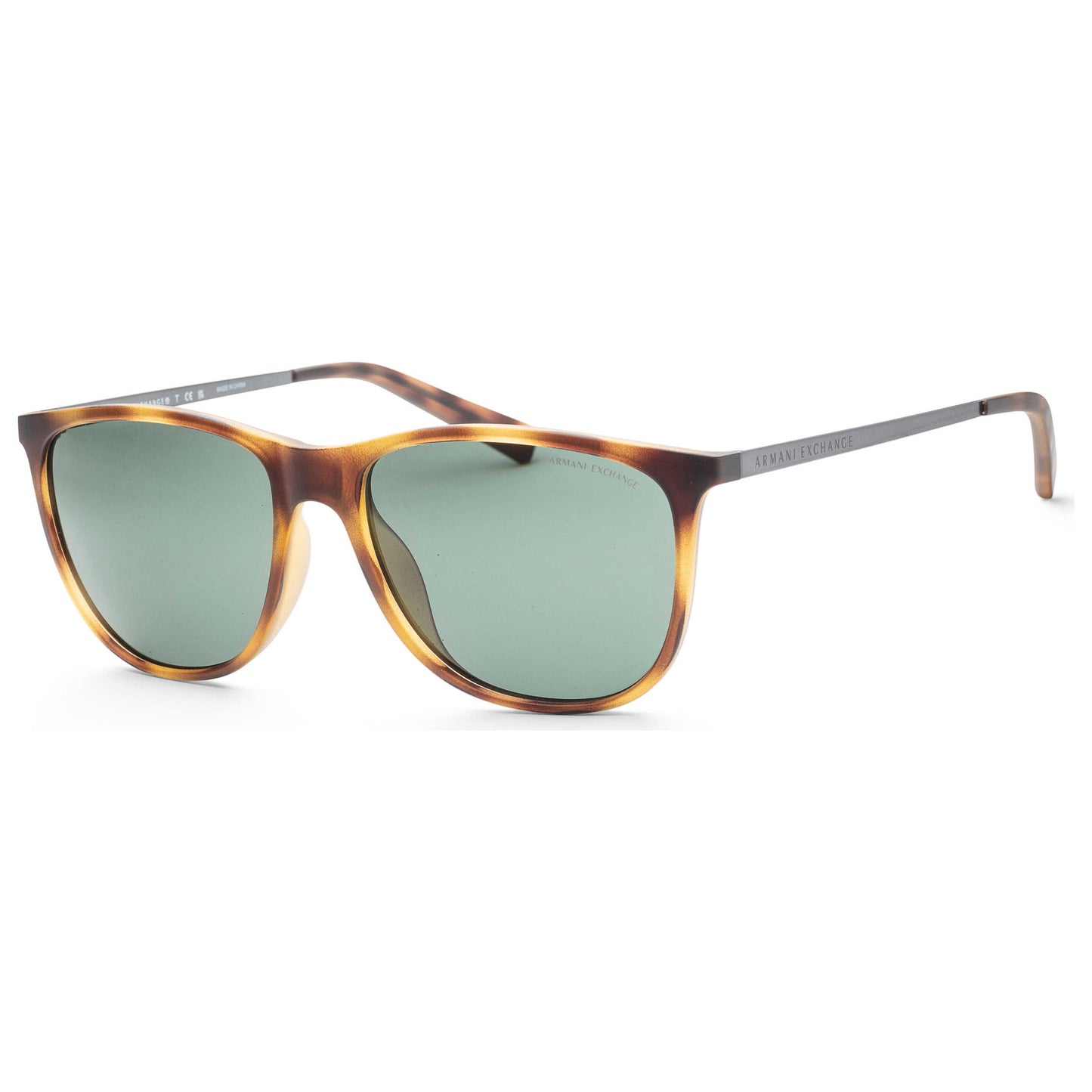 Front view of Armani Exchange Fashion Men's Sunglasses AX4047SF-802971