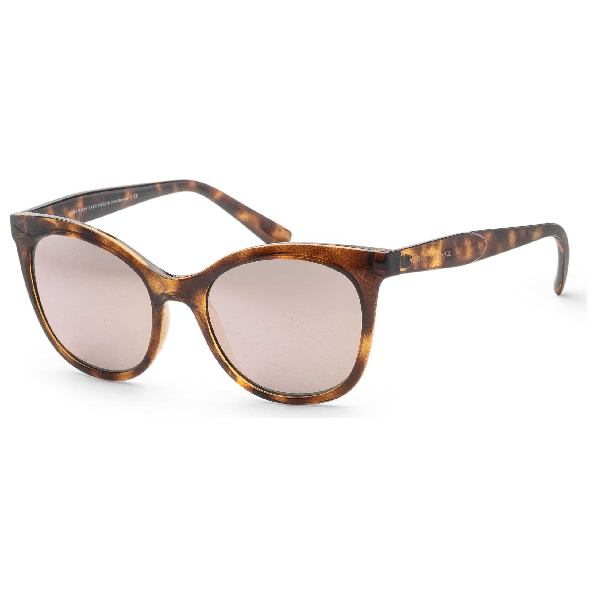 Front view of Armani Exchange Fashion Women's Sunglasses AX4094S-80374Z-54