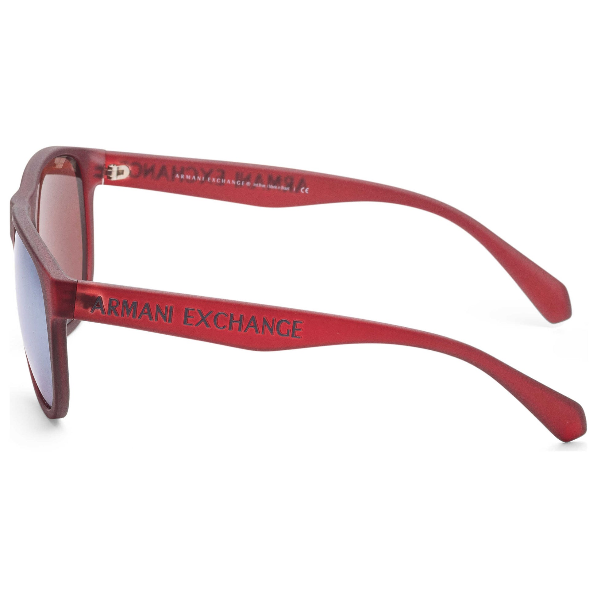 Left view of Armani Exchange Fashion Men's Sunglasses AX4096S-8311B5-57