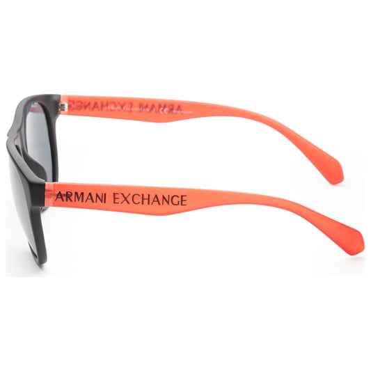 Left view of Armani Exchange Fashion Men's Sunglasses AX4096SF-80786G