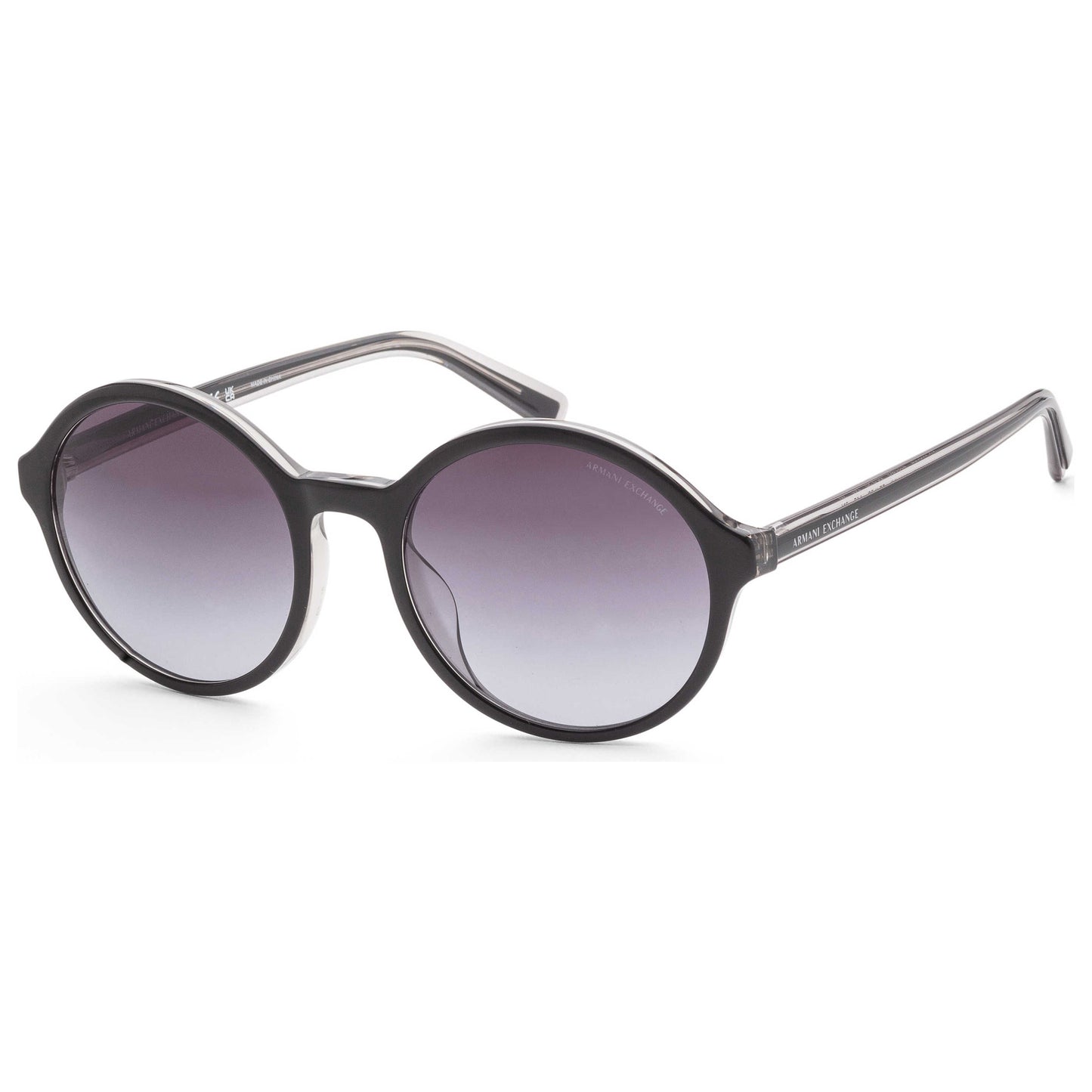 Front view of Armani Exchange Fashion Women's Sunglasses AX4101SF-83218G