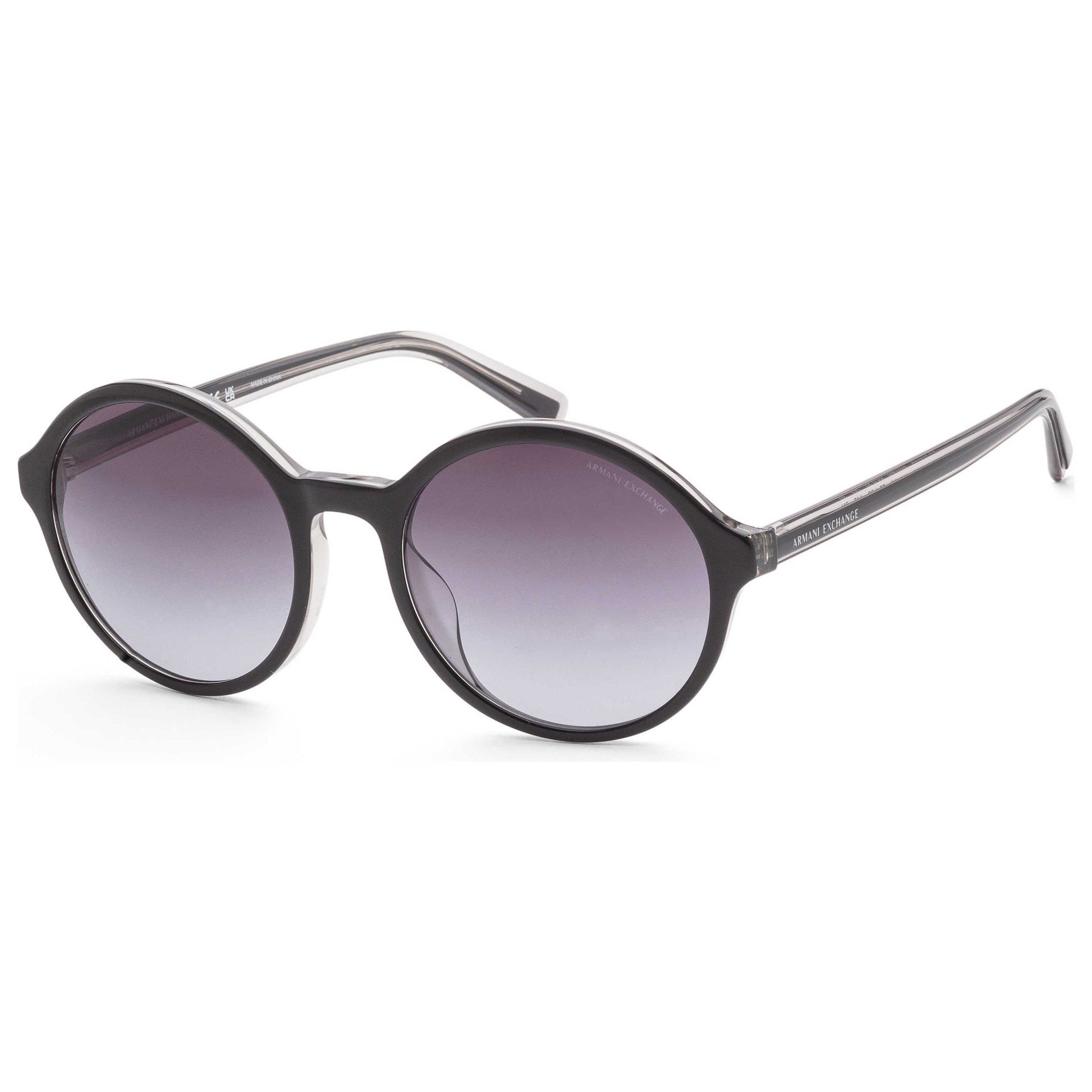 Front view of Armani Exchange Fashion Women's Sunglasses AX4101SF-83218G