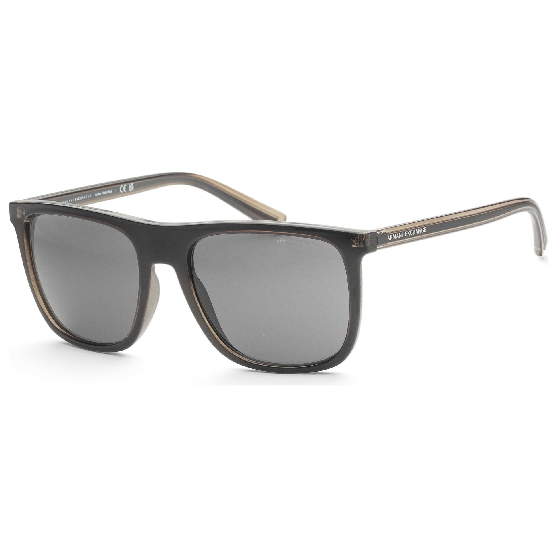 Front view of Armani Exchange Fashion Men's Sunglasses AX4102S-831887-56
